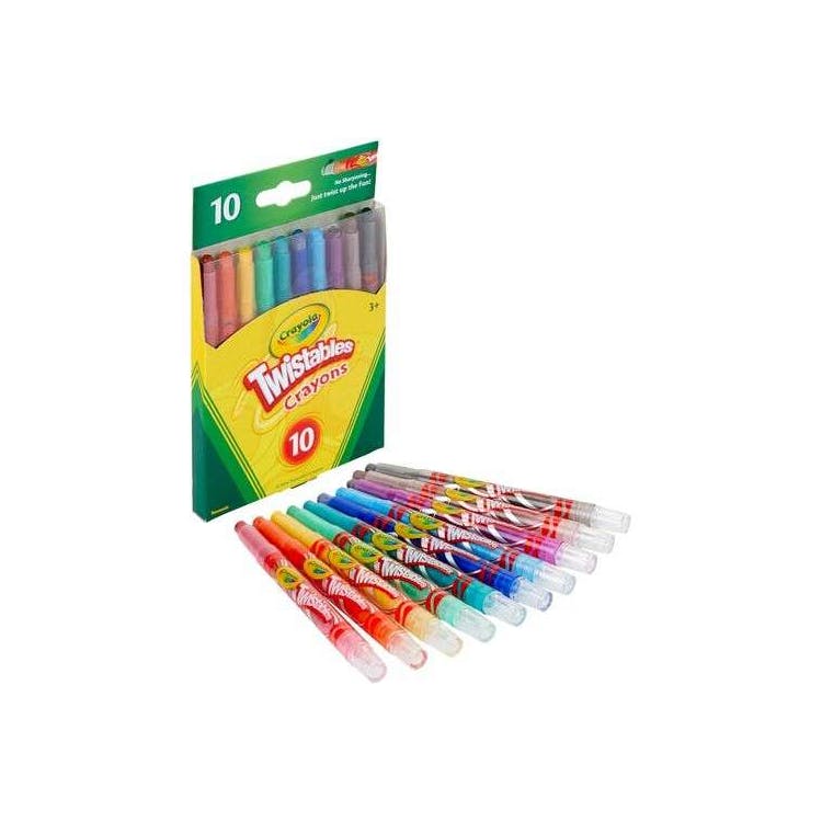 Crayola Mini Twistables Crayons - 10 Pack 3