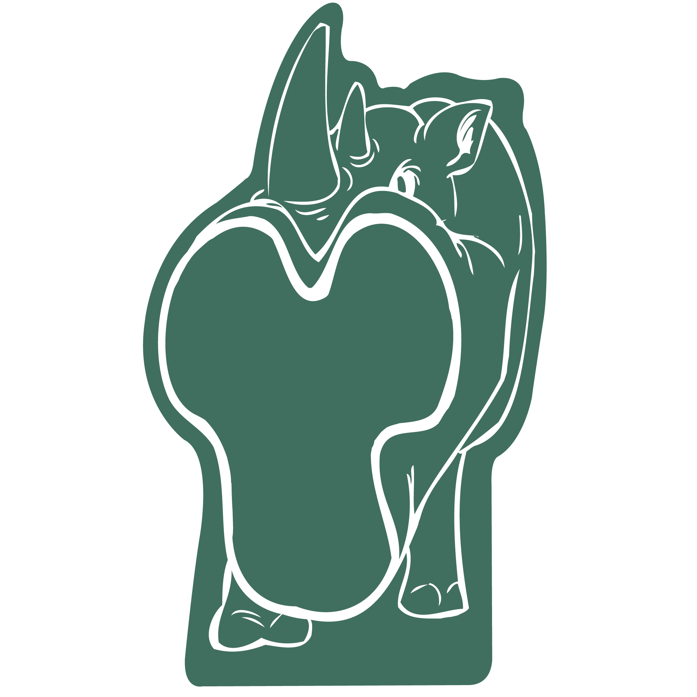 Foam Rhino Hoof Mitt 46