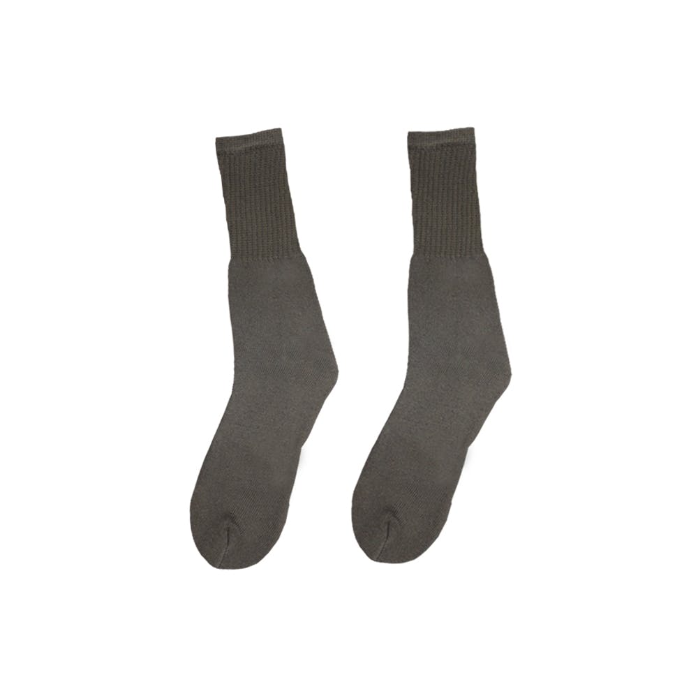 Men's Crew Socks - Black Size 10-13 3