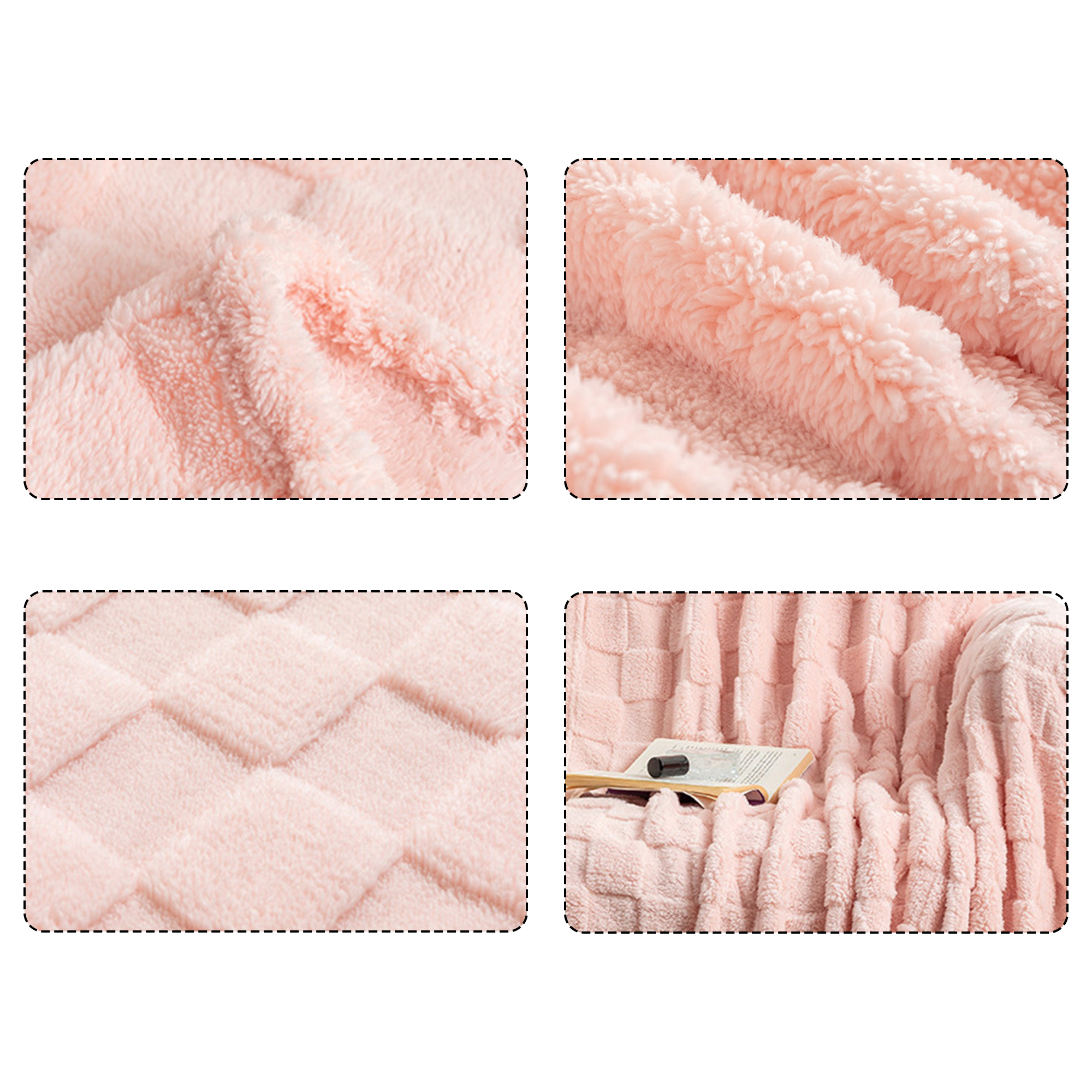 Soft Fleece Throw Blanket 5
