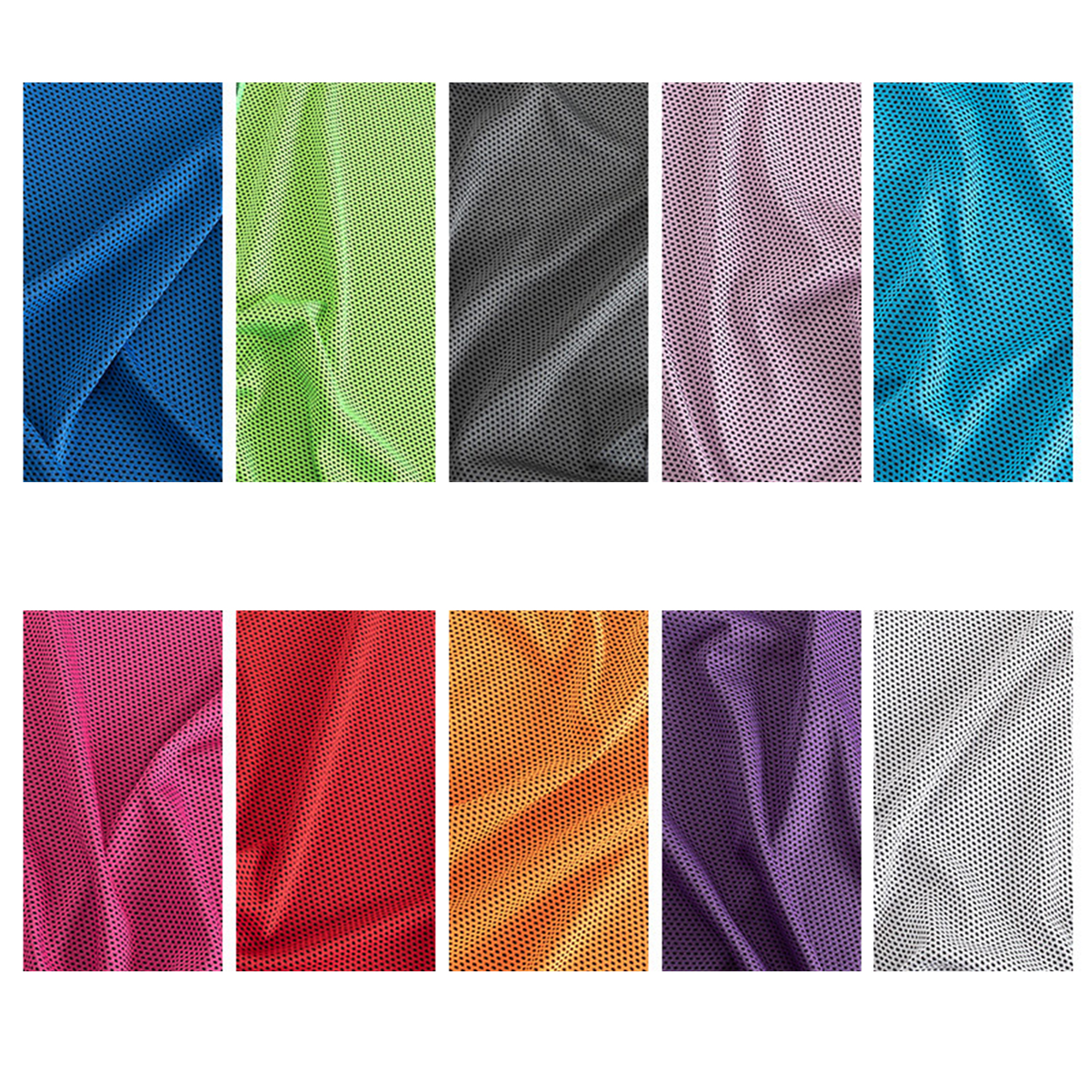 Extended Cooling Ice Towel Scarf to Beat the Heat 7