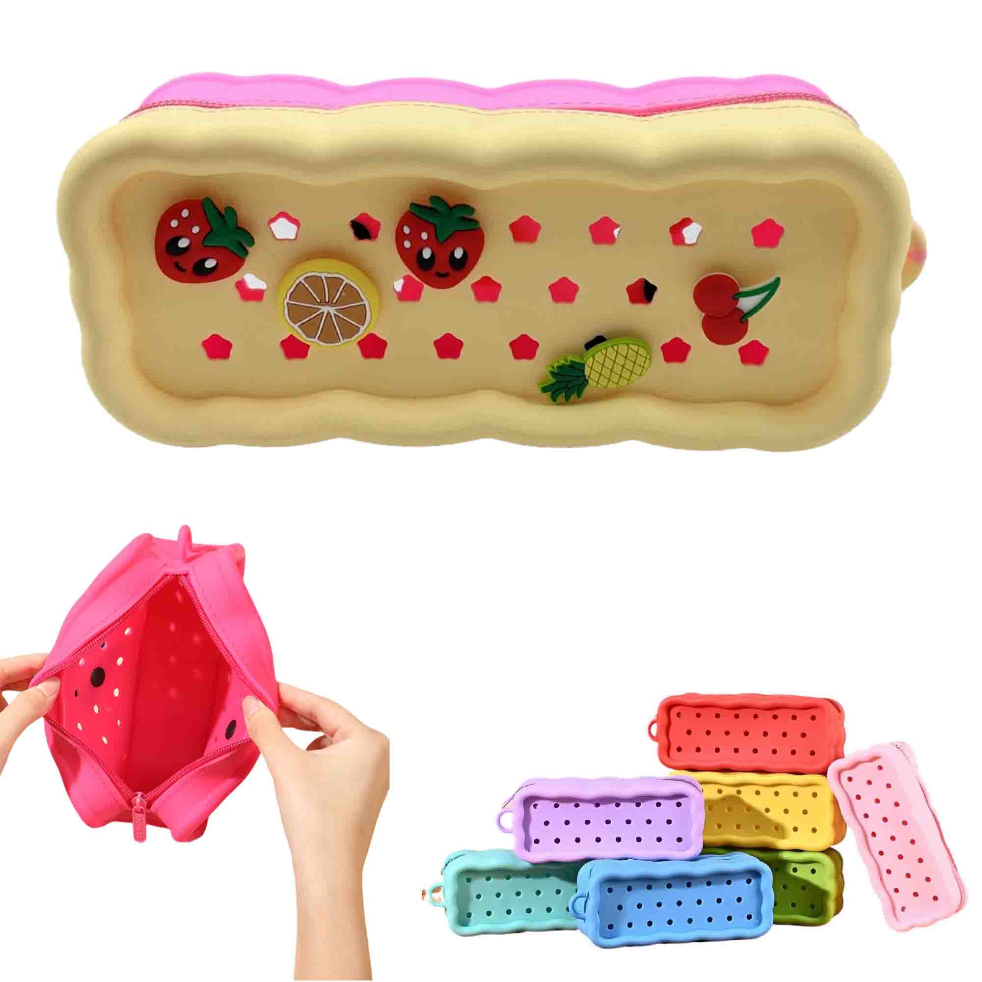 Multi Purpose Charms Portable Silicone Zipper Organizer Bag 3