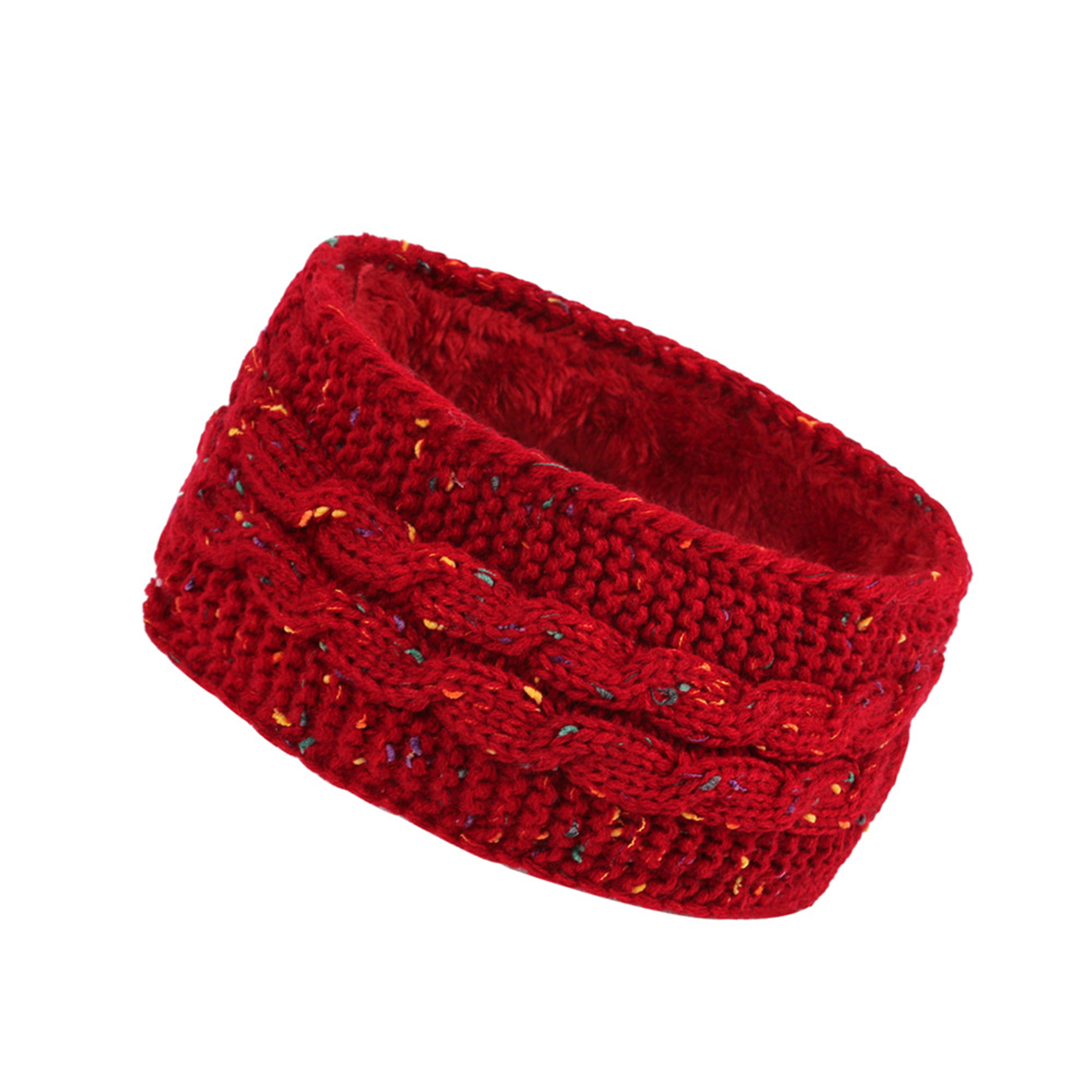 Acrylic Winter Velvet Knit Sports Headband 27