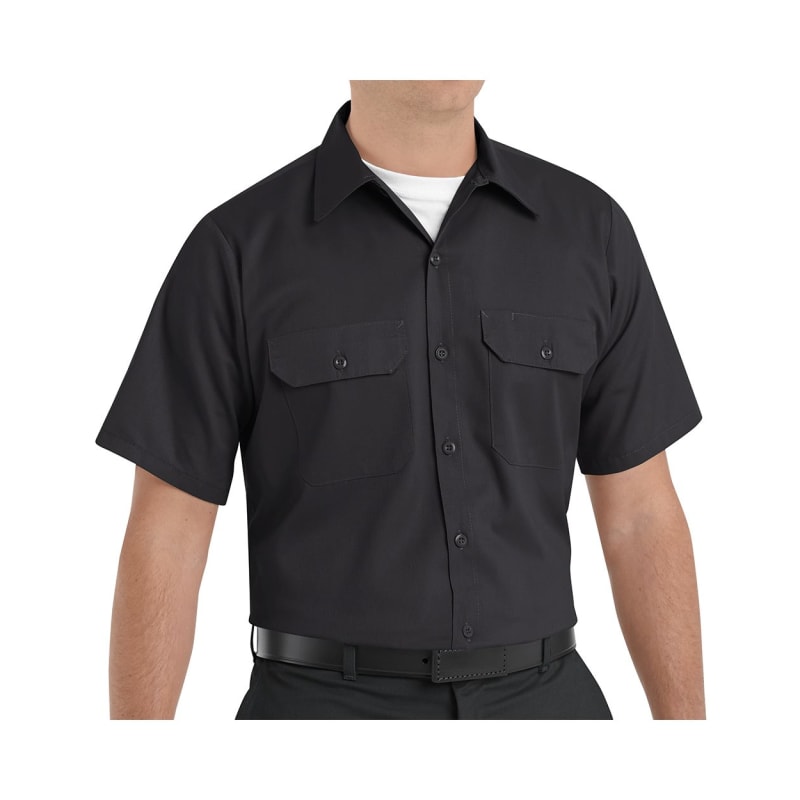 Red Kap Men's Utility Short Sleeve Work Shirt - ST62