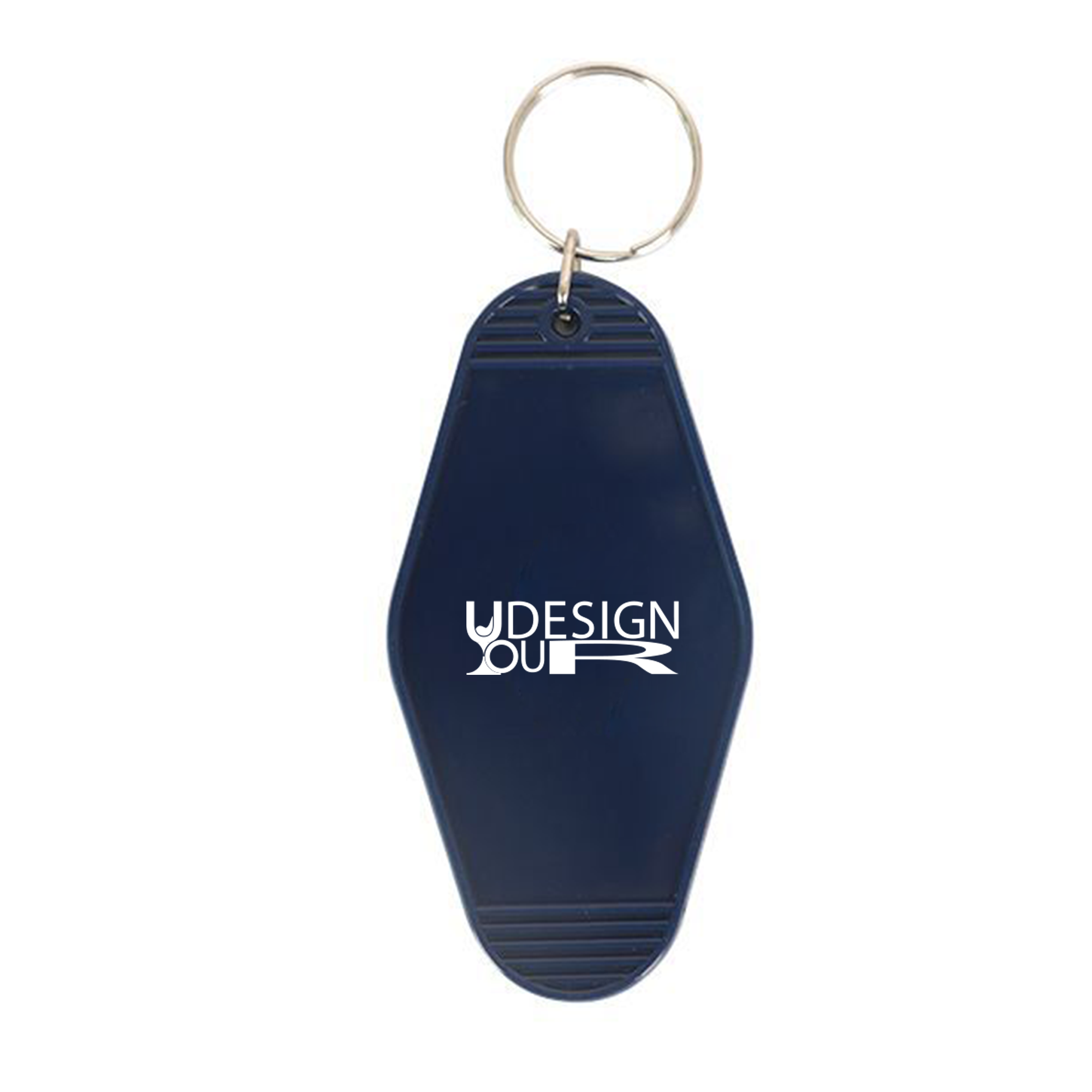 Vintage Motel Keychain - Customizable Retro Style 4