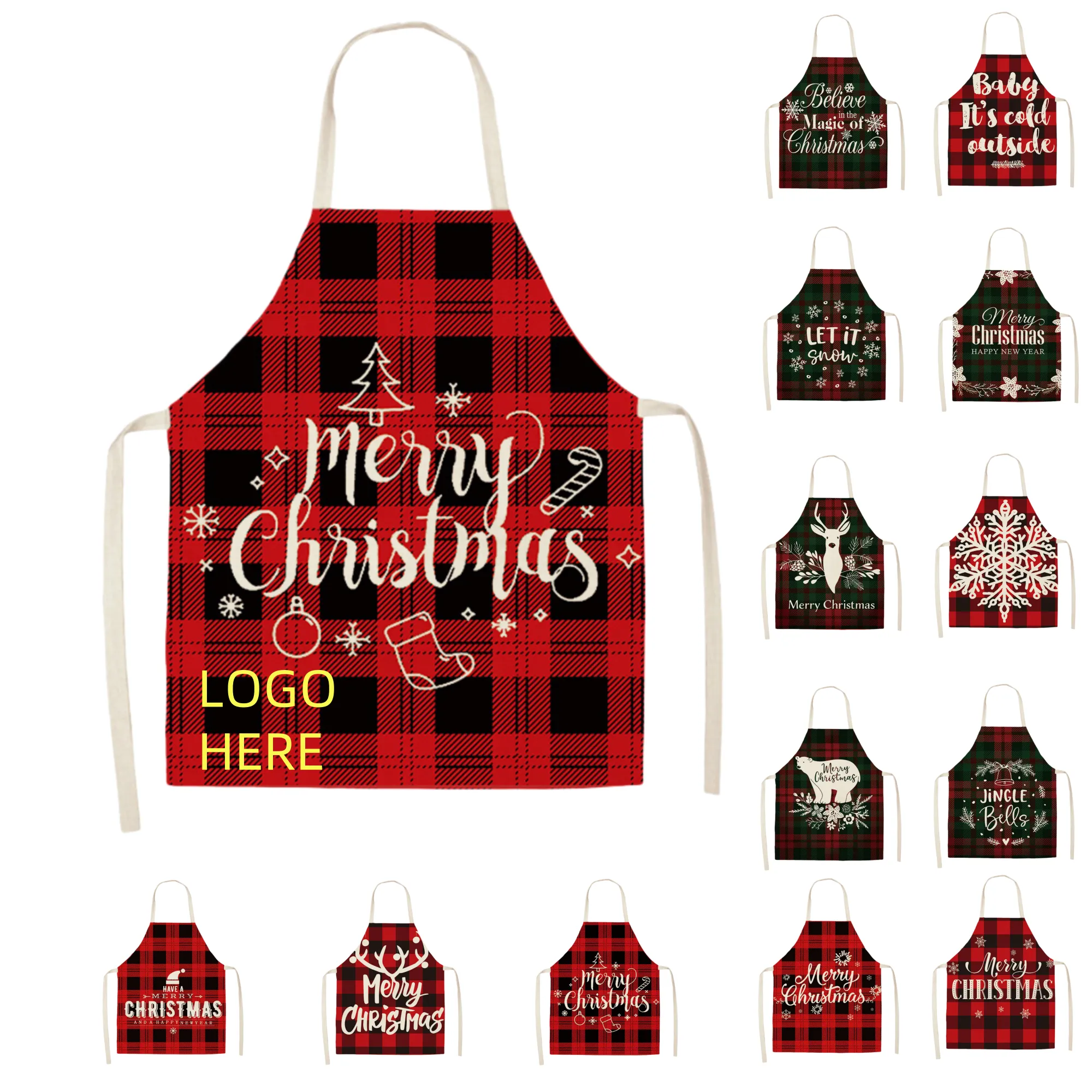 Linen-like Apron 28