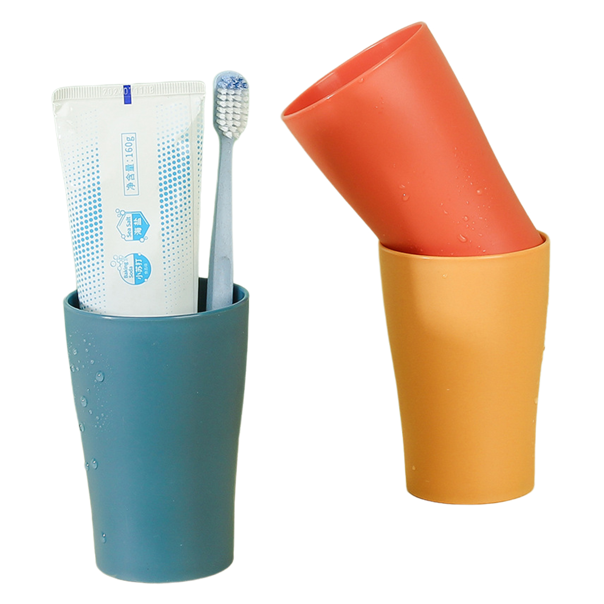 12oz Simple Wheat Straw Gargle Cup 6