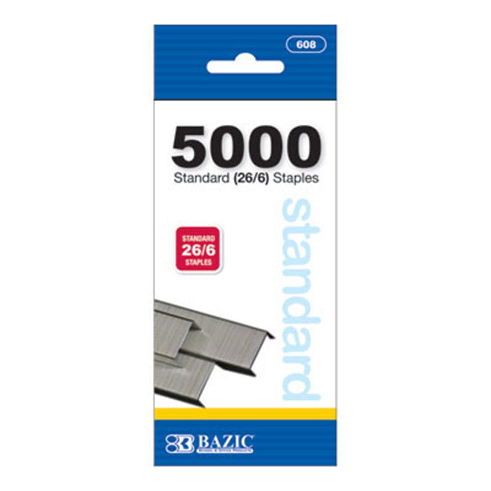 Standard Staples - 5000 Count 26/6 3