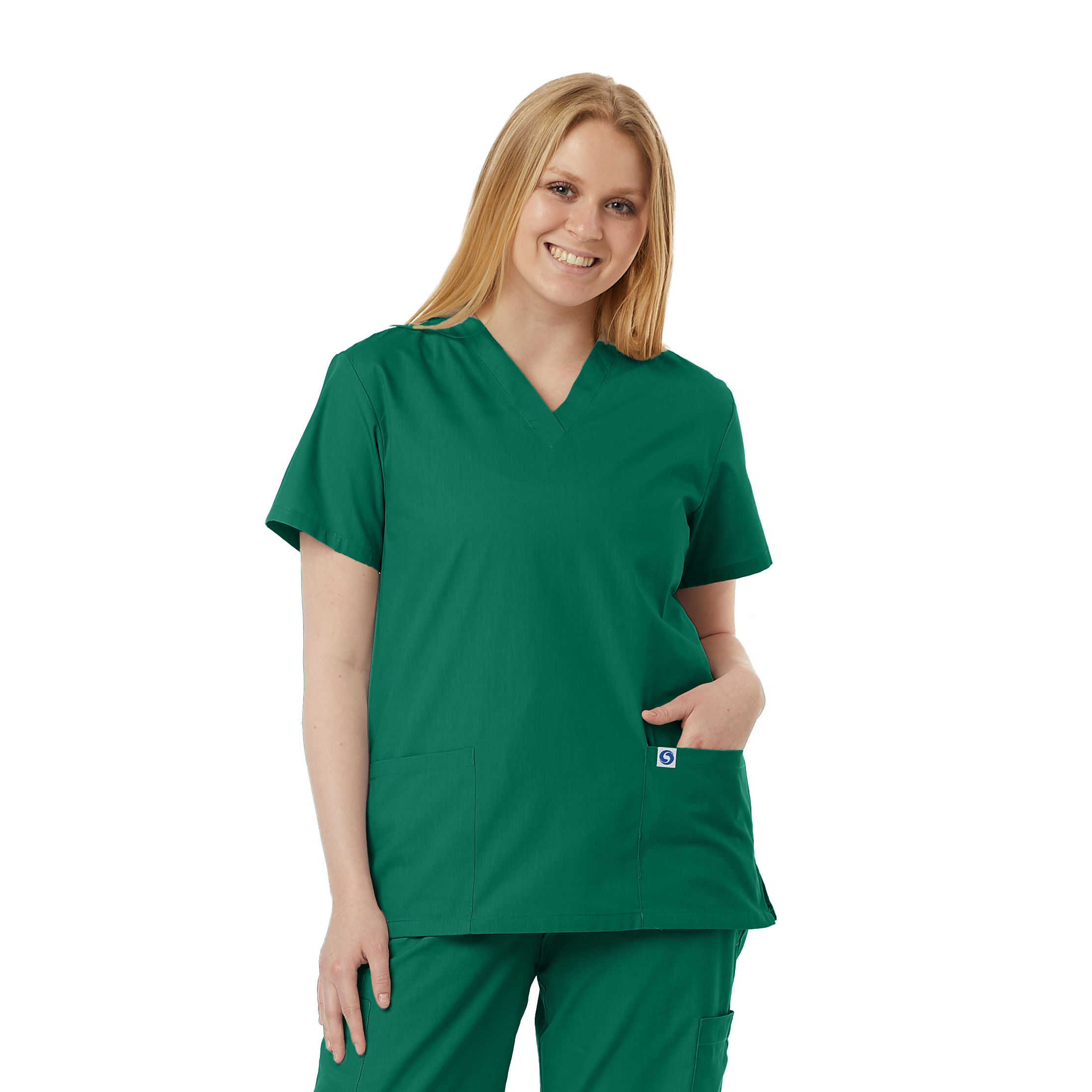 Unisex V-Neck Scrub Tunic 36