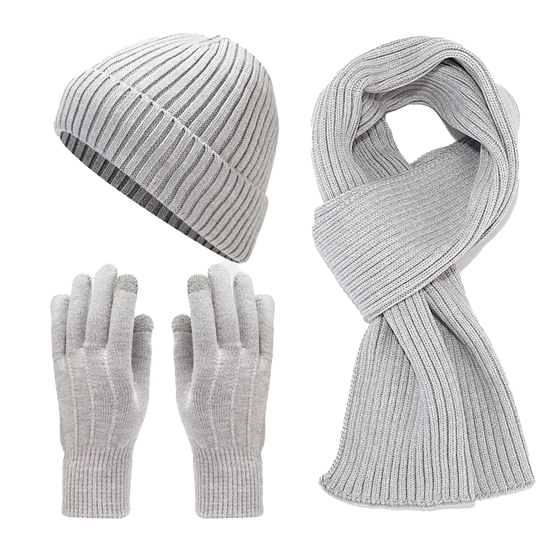 Acrylic Thickened Cold Resistant Knitted Suit 14