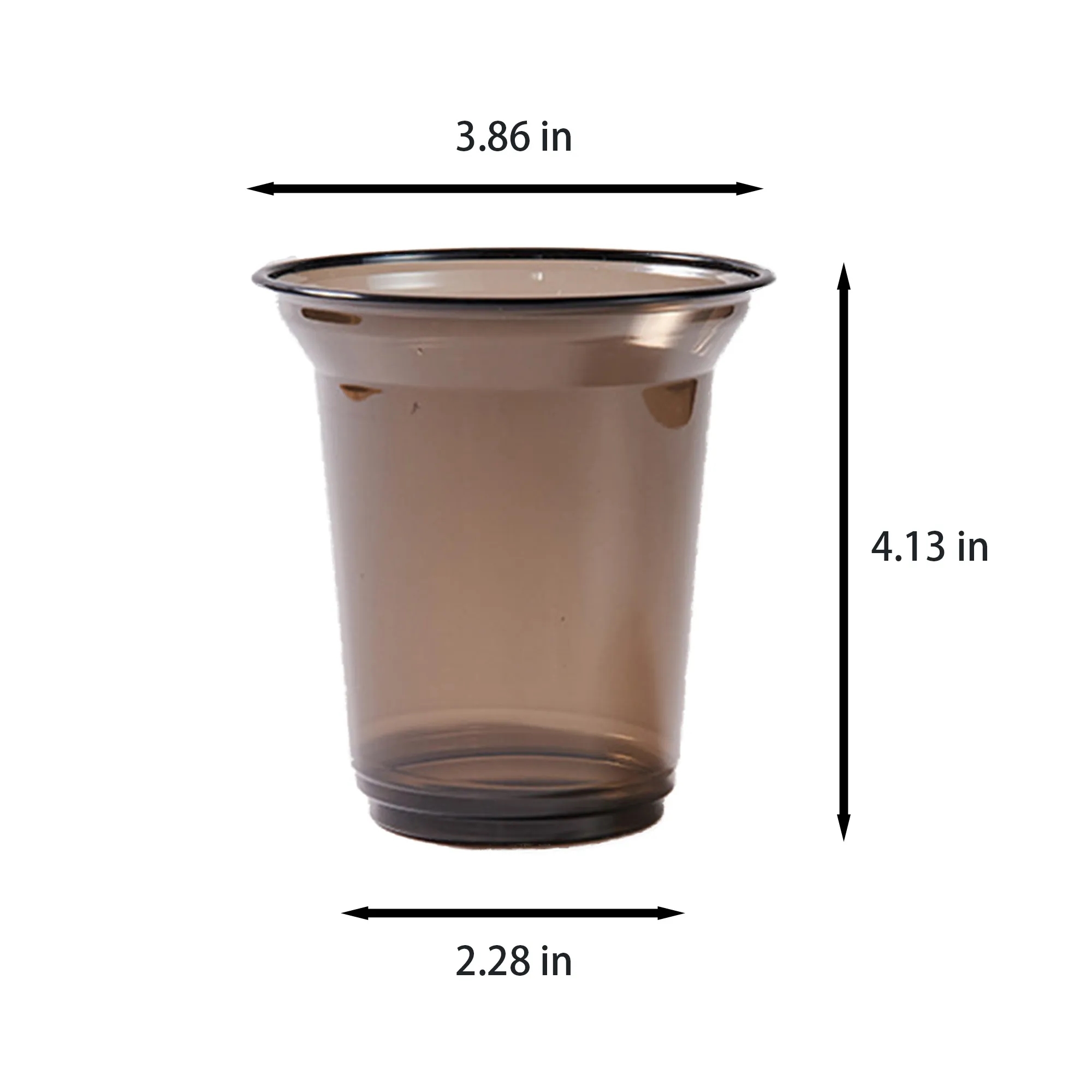 Disposable Thick Plastic Beverage Cups-13.5oz 8