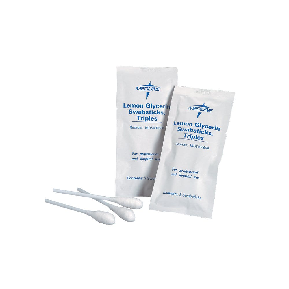 Swab Sticks - Lemon Glycerin 25 Pack 3