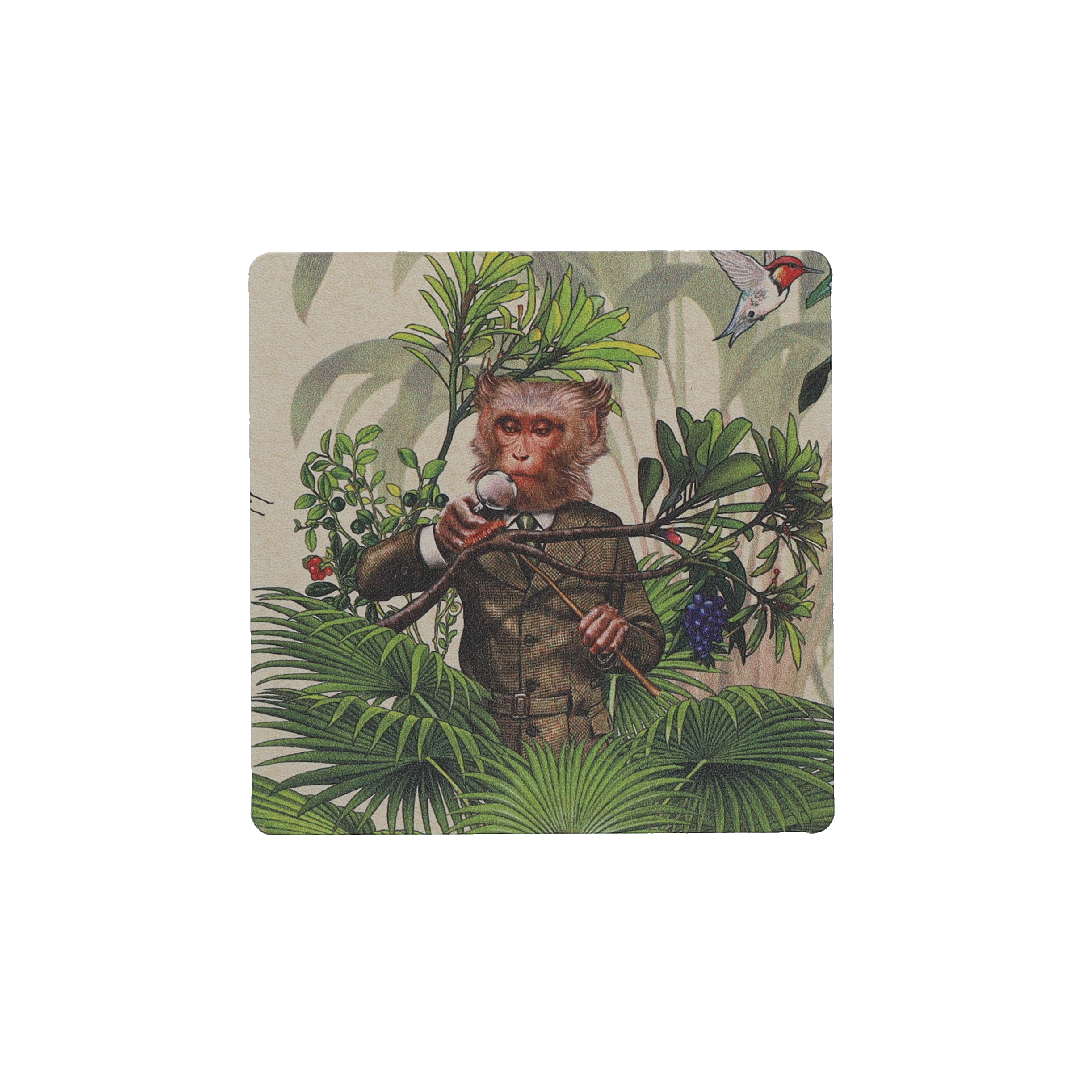Coaster Pulpboard 80 pt 3.500" Square Digital Print 2