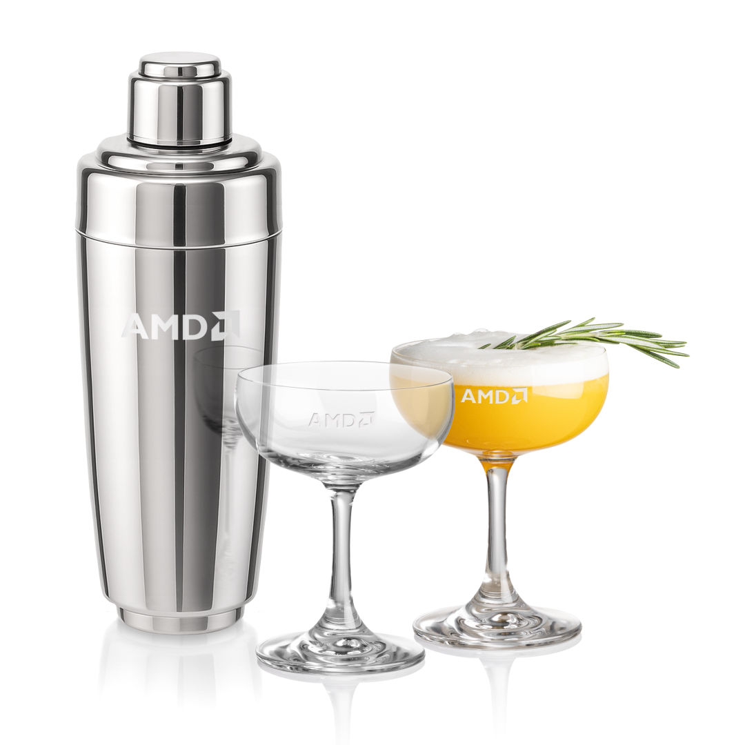 Pescara Shaker & Mauritius Cocktail Set - Thumbnail 3