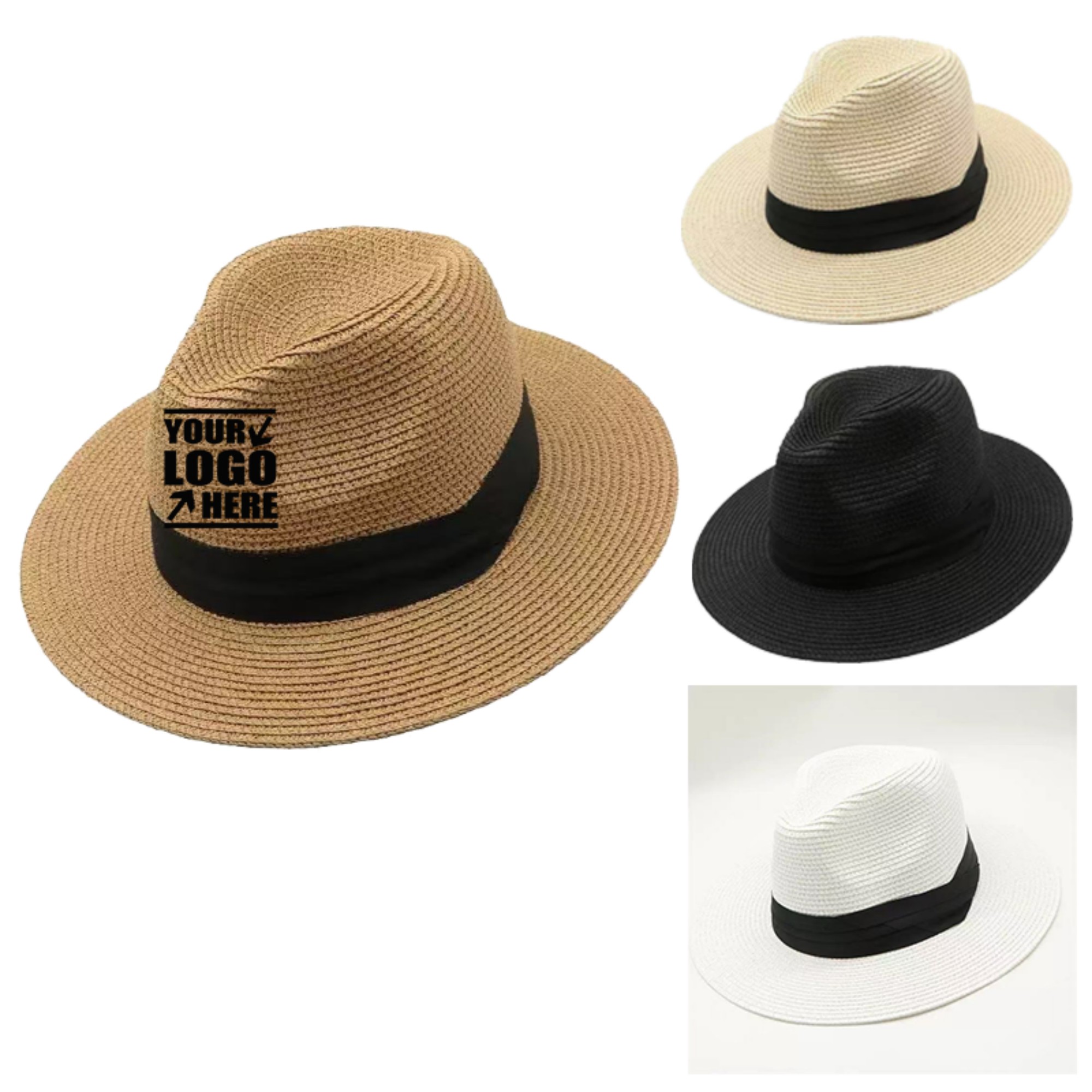 Panama Style Straw Hat 6