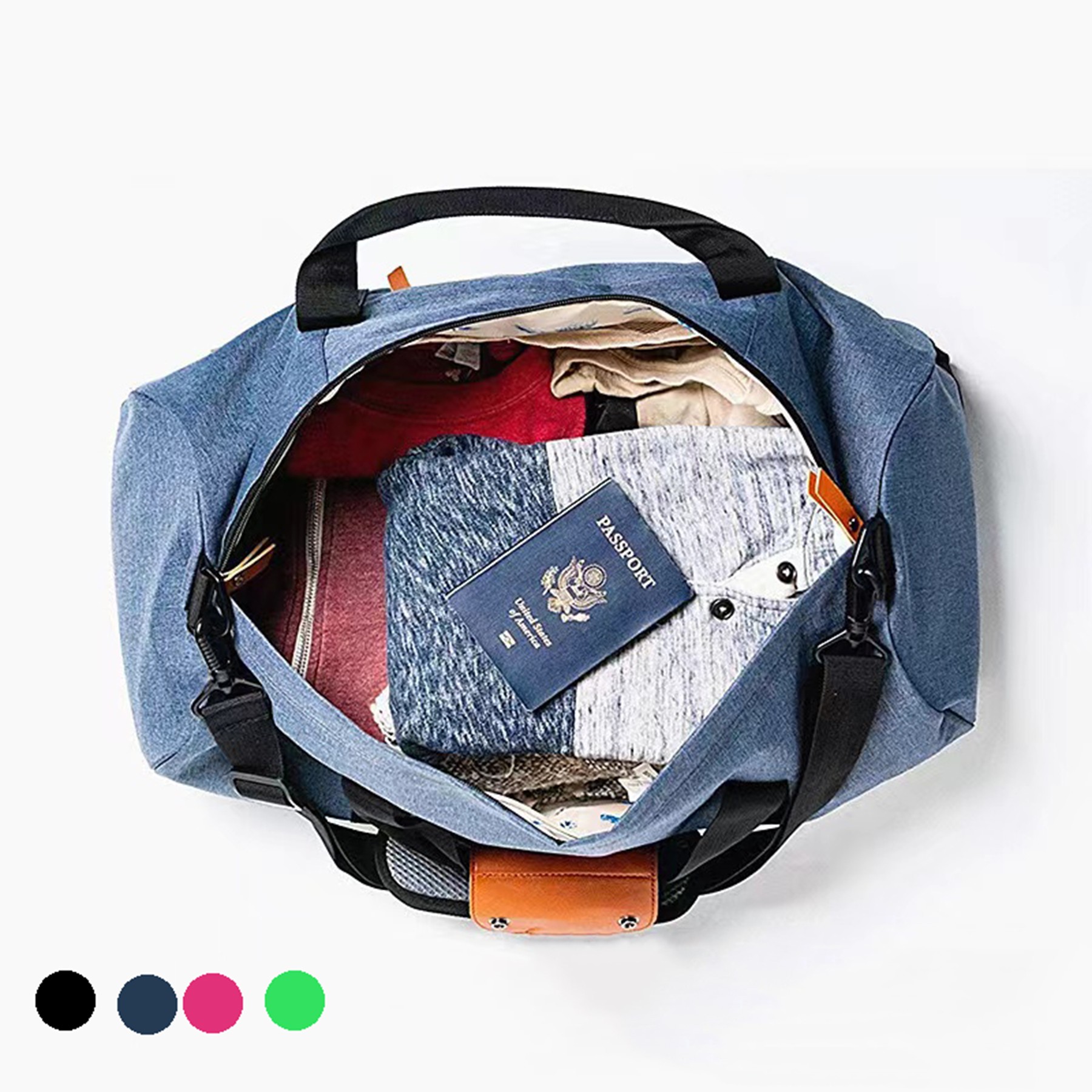 Large Nylon Duffel Bag