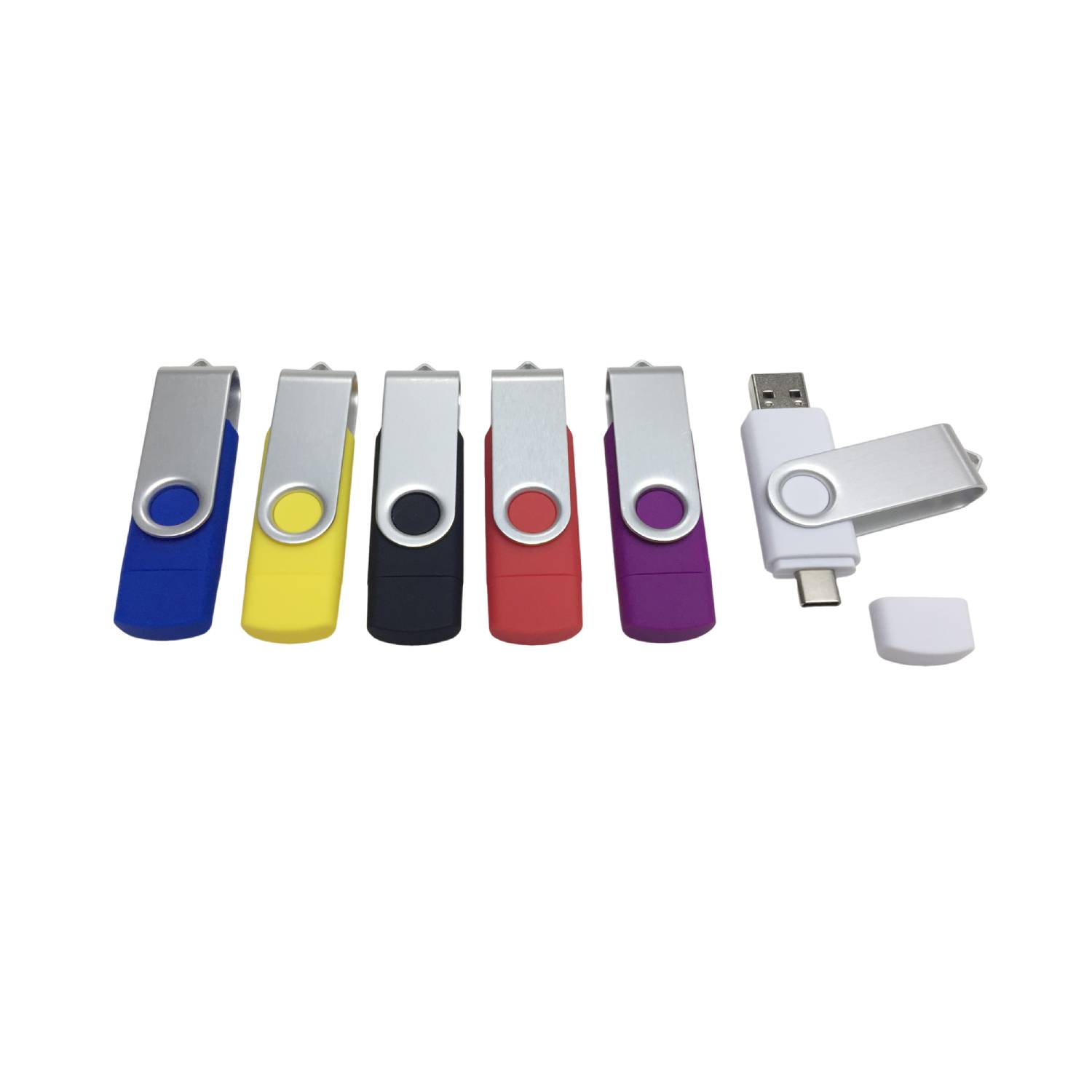 Type-C Swivel USB Flash Drive 45