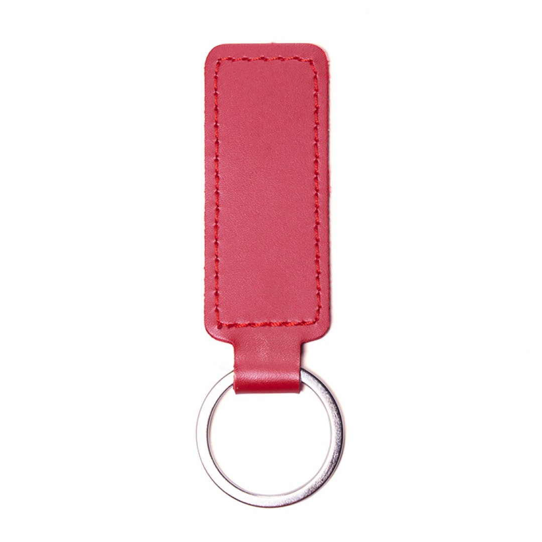 PU Leather Keychain Keg Ring