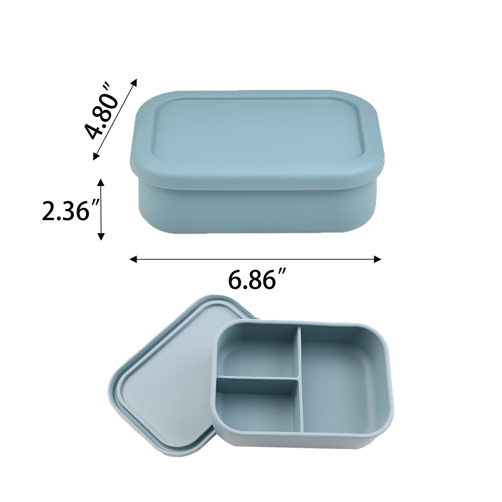 Silicone Lunch Bento Box 6