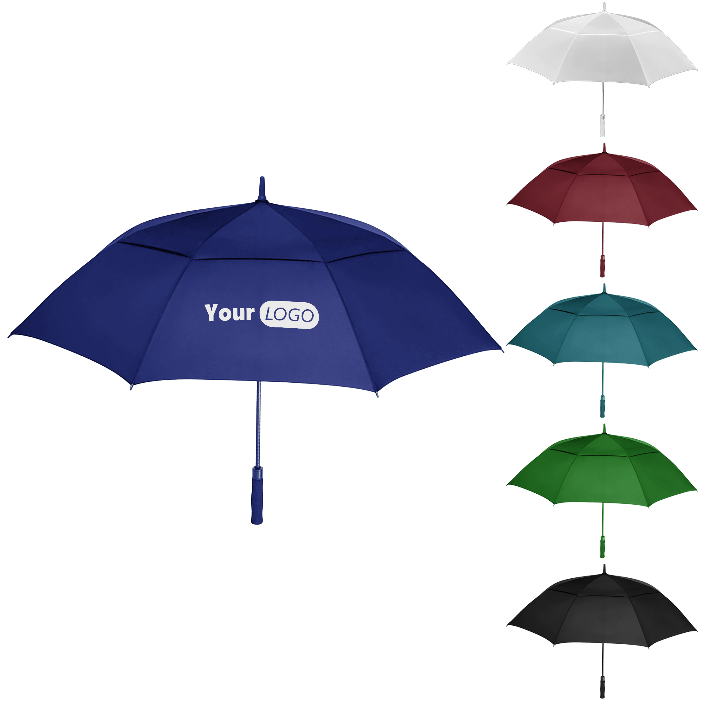 Blend Personalized Automatic Golf Umbrella 6
