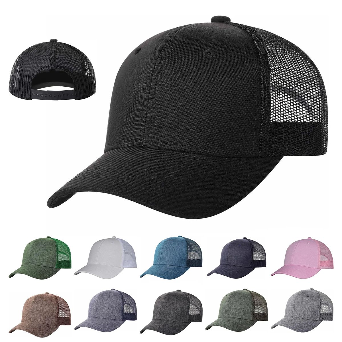 Mesh Back Trucker Cap