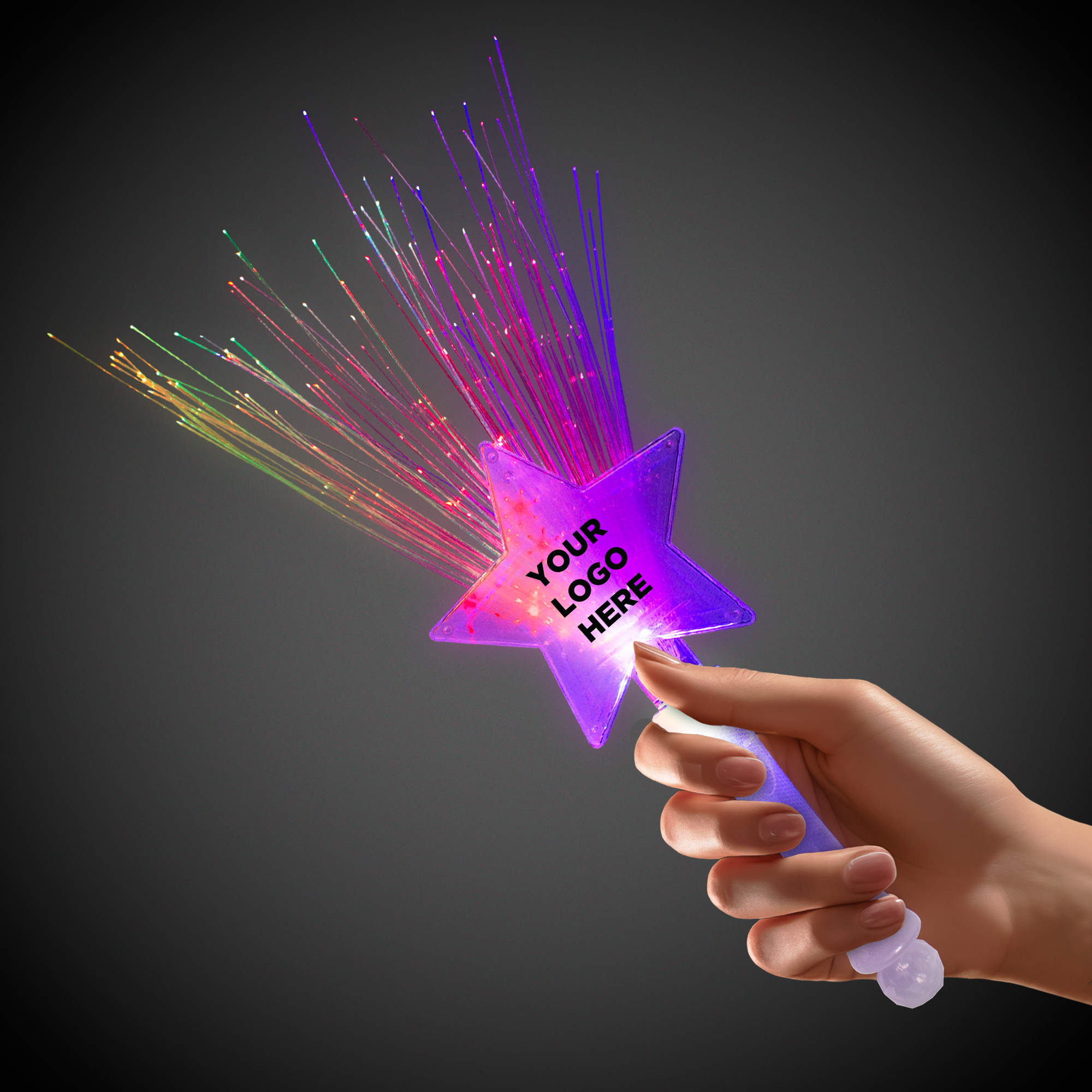 Fiber Optic LED Star Wand 5