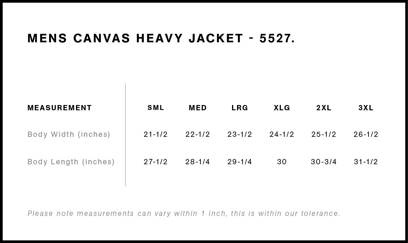 Canvas Heavy Jacket | 5527 36
