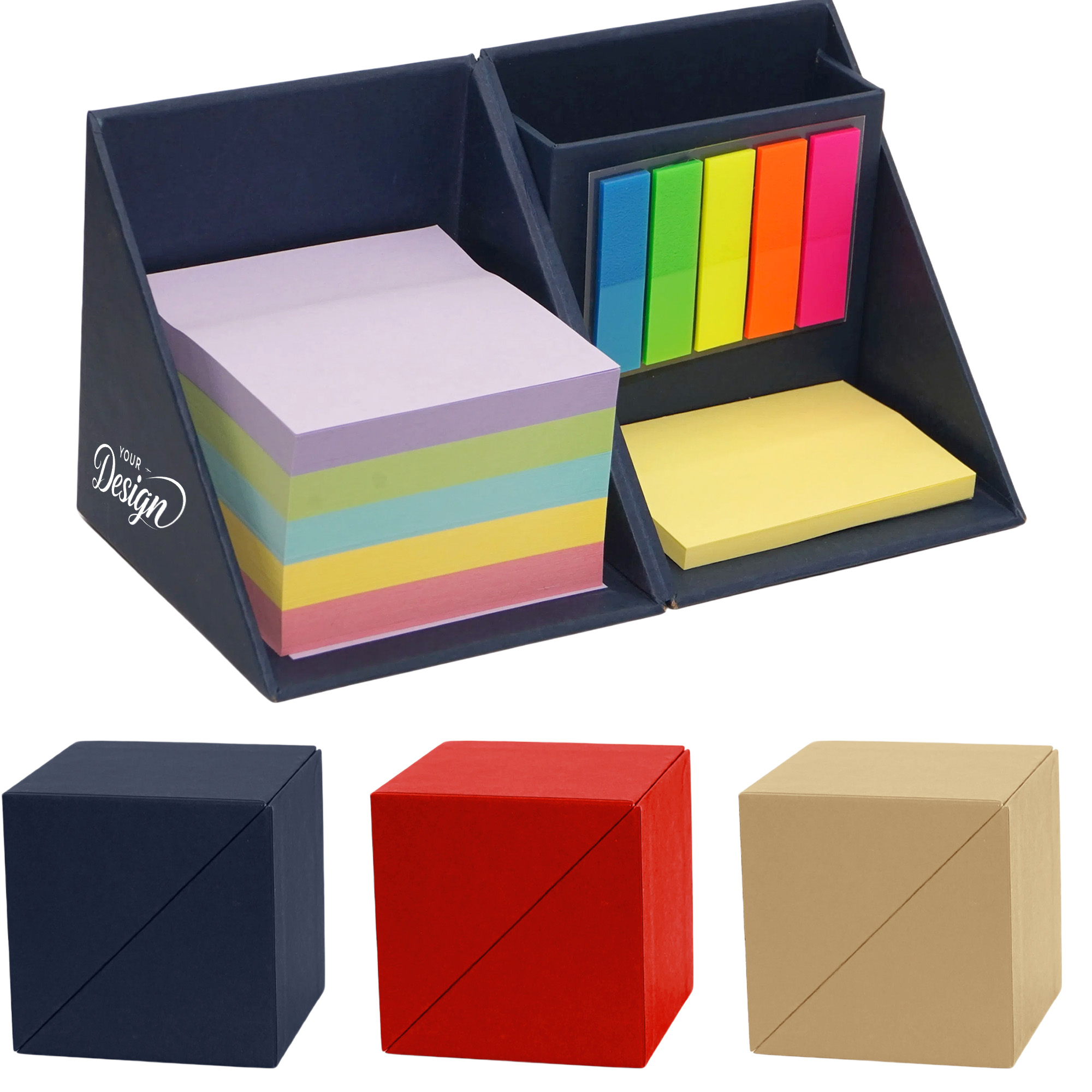 Foldable Sticky-Note Organizer