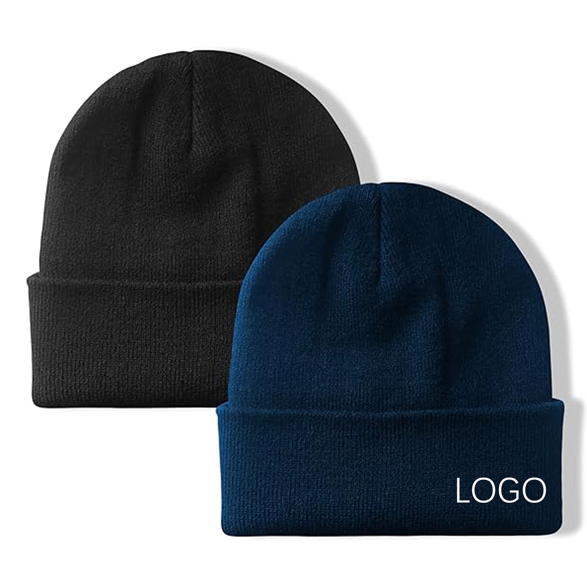 Slouchy Knit Skull Cap Warm 3