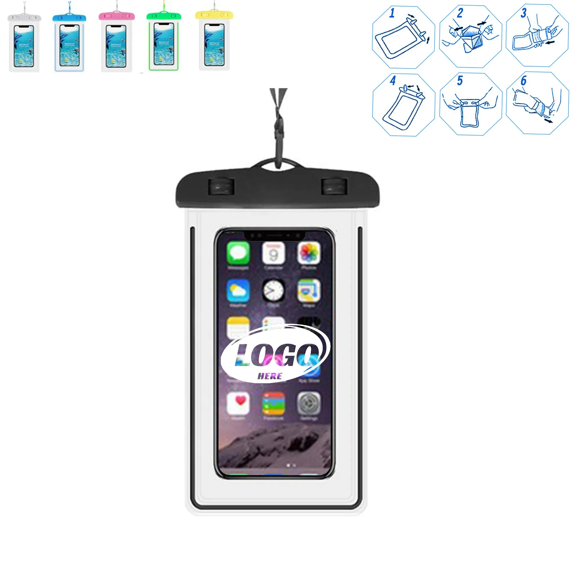 Pvc Waterproof Dry Bag Pouch For Mobile Phone 3