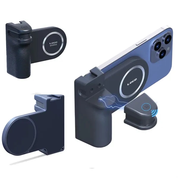 Magnetic Wireless Camera Grip Mount for Phone