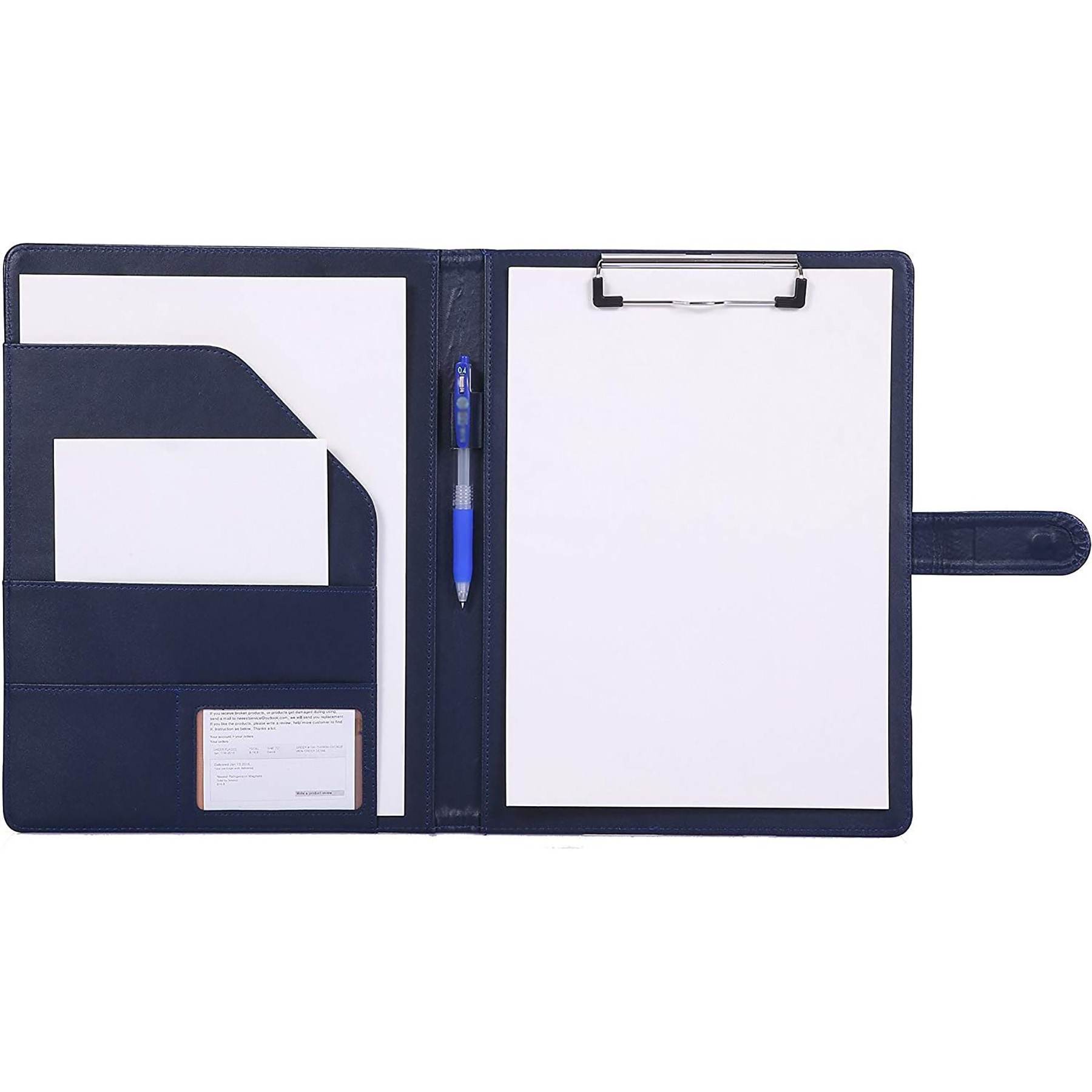 Faux Leather Storage Clipboard 8