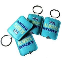PU Leather Light Keychain
