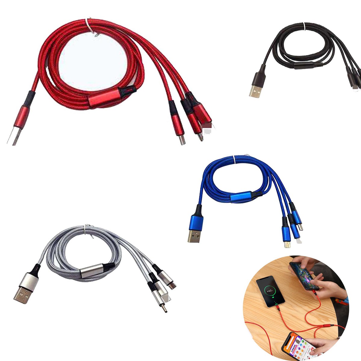 3 IN 1 Charging Cable