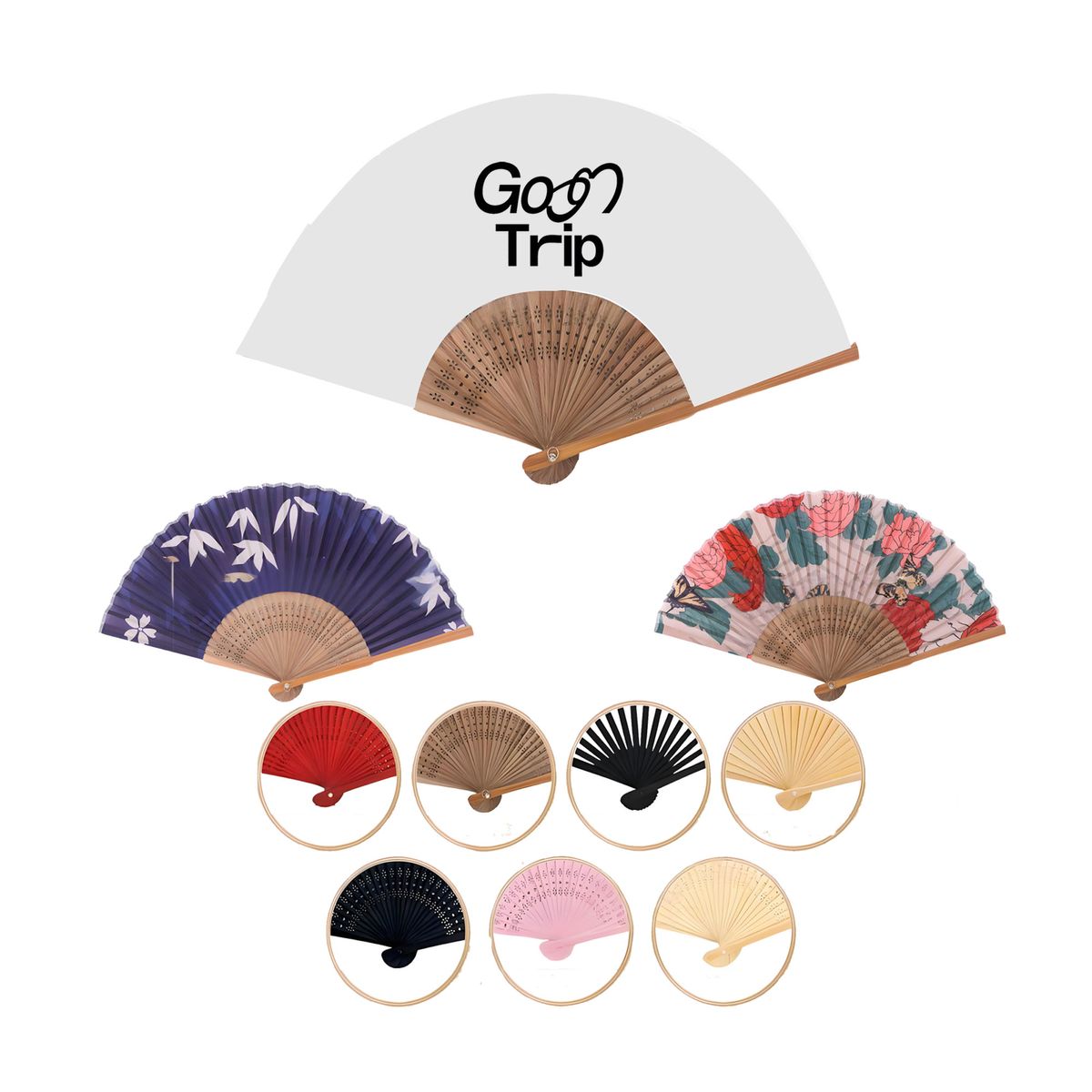 Cloth Bamboo Fan 3