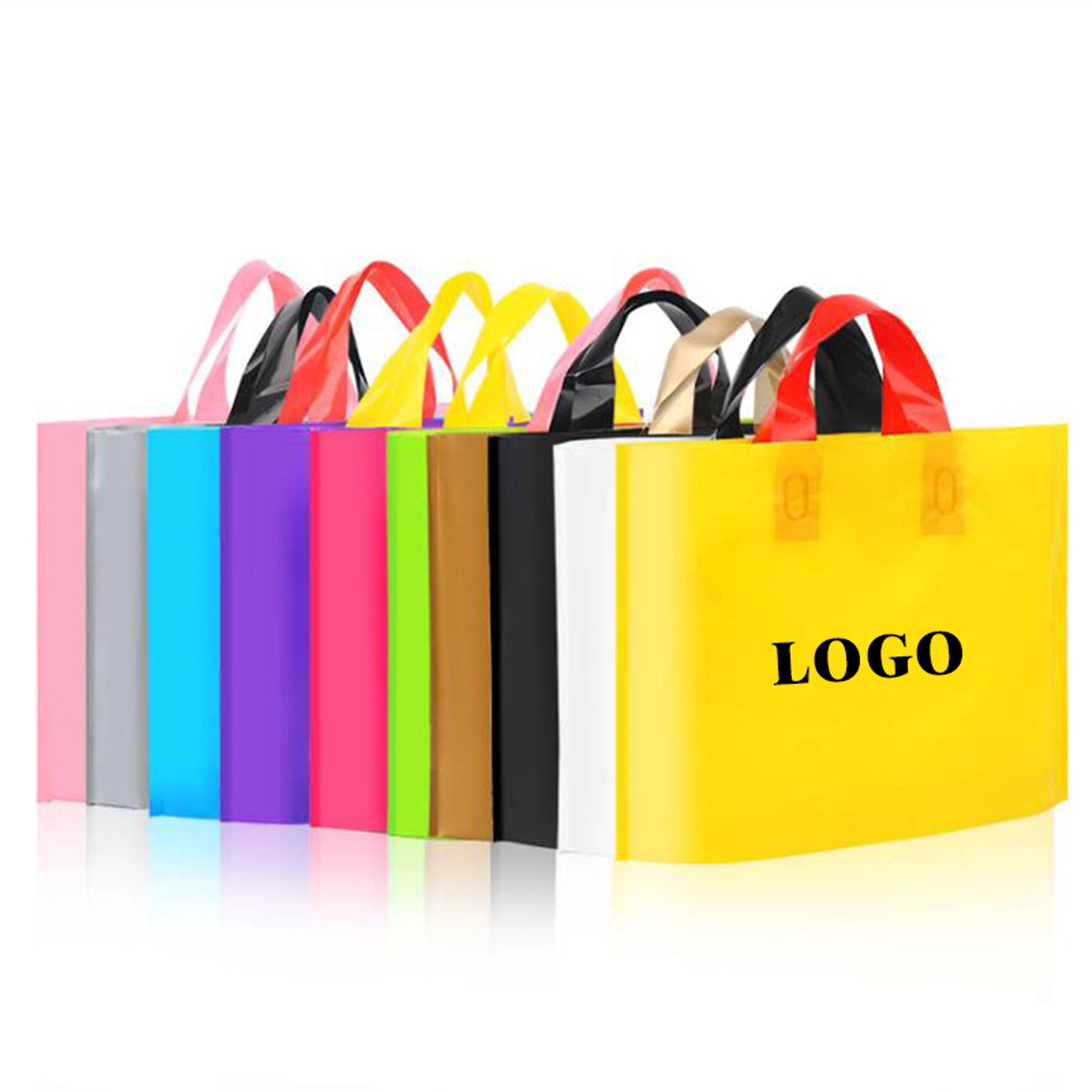 Soft Handle Plastic Shopping Tote Bag 3
