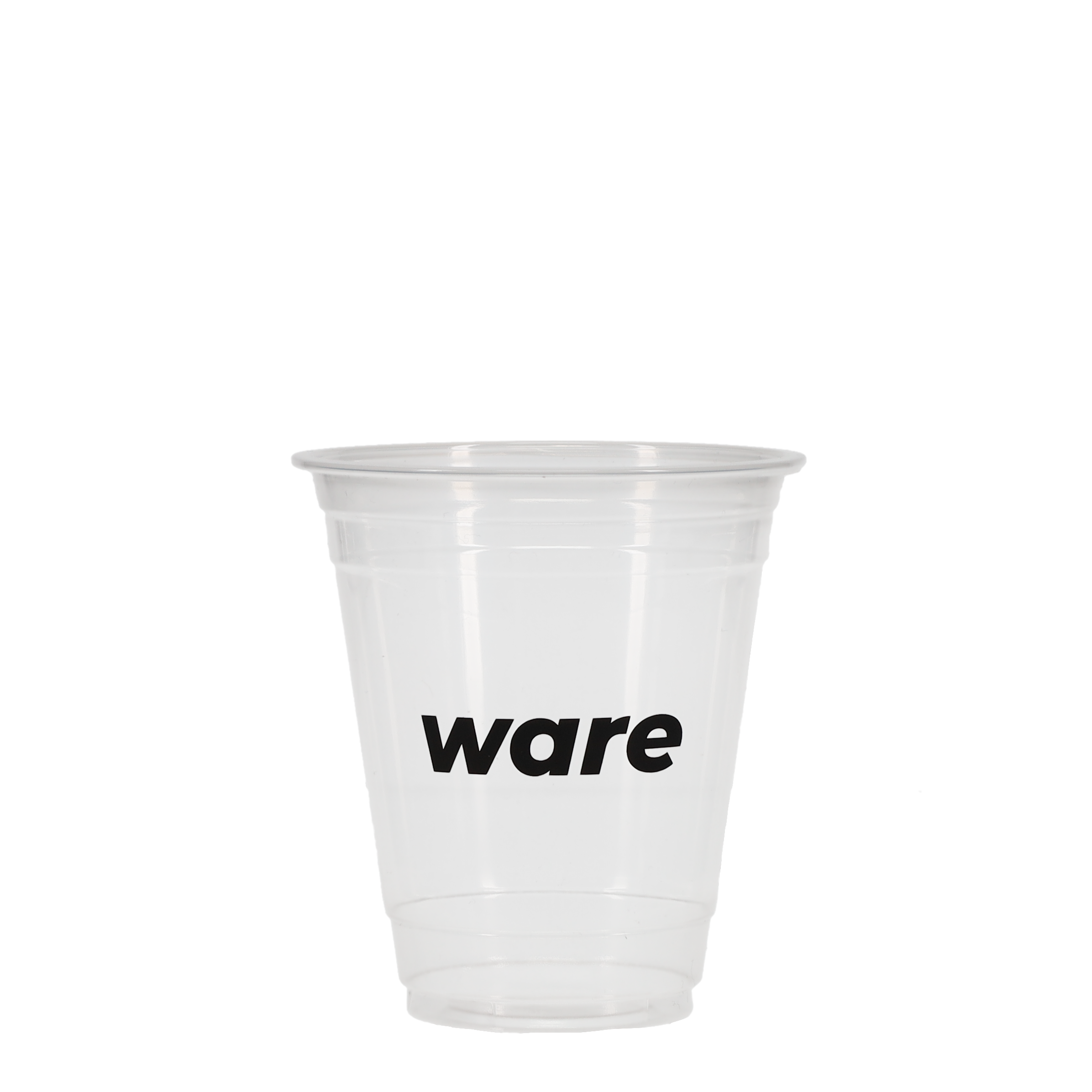 12 oz PLA Eco Cold Plastic Cup Clear Tradition Print 4