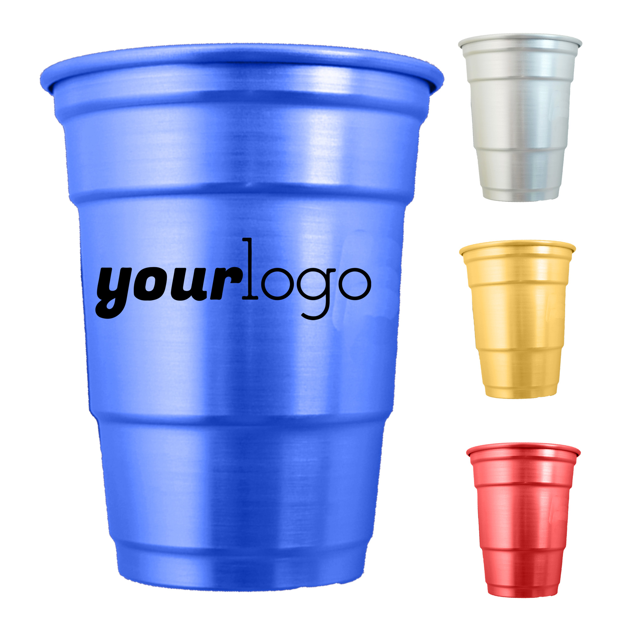 Reusable 16 oz Aluminum Drinkware Pint Cup 7