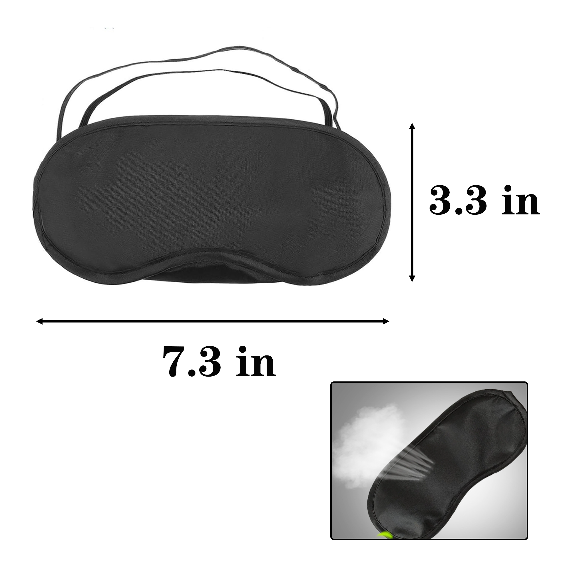 Portable Travel Sleep Relaxation Eye Mask 8