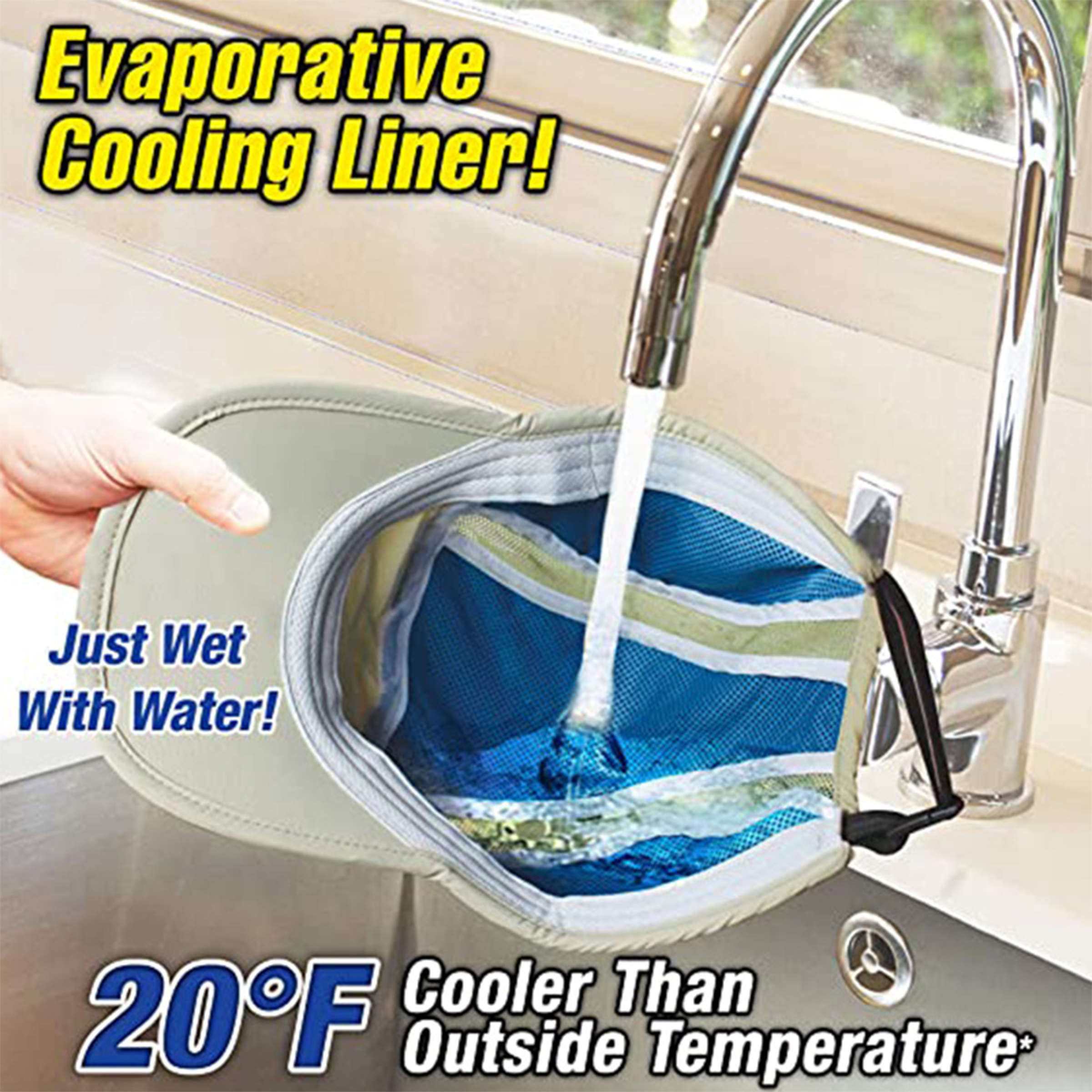 Adjustable Arctic Cap with Built-In Sun Barrier 9