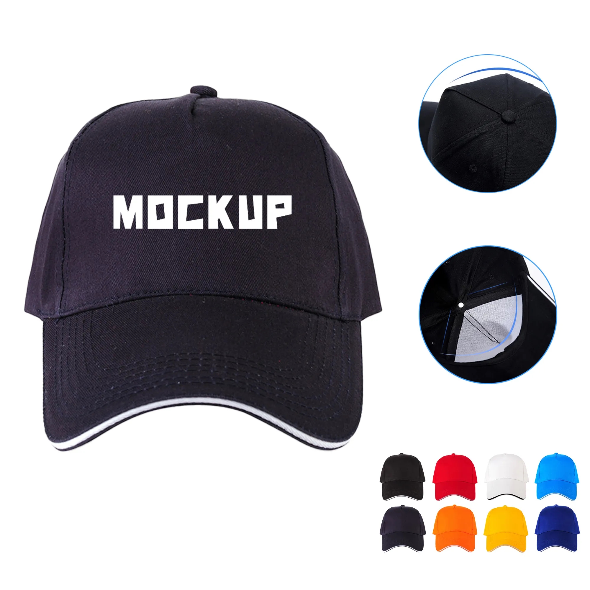 Baseball Cap Adjustable Size For All Seasons MOQ 100 PCS