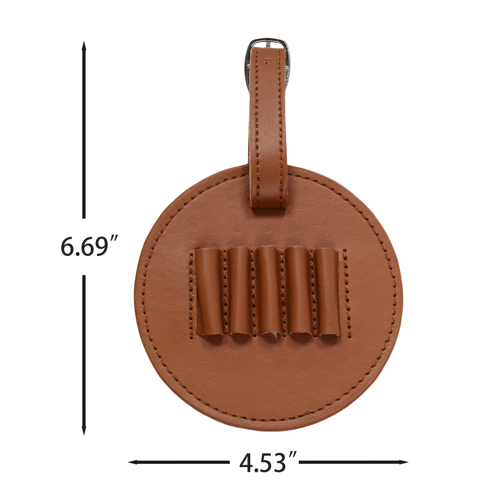 Portable Golf Tee Leather Bag 9