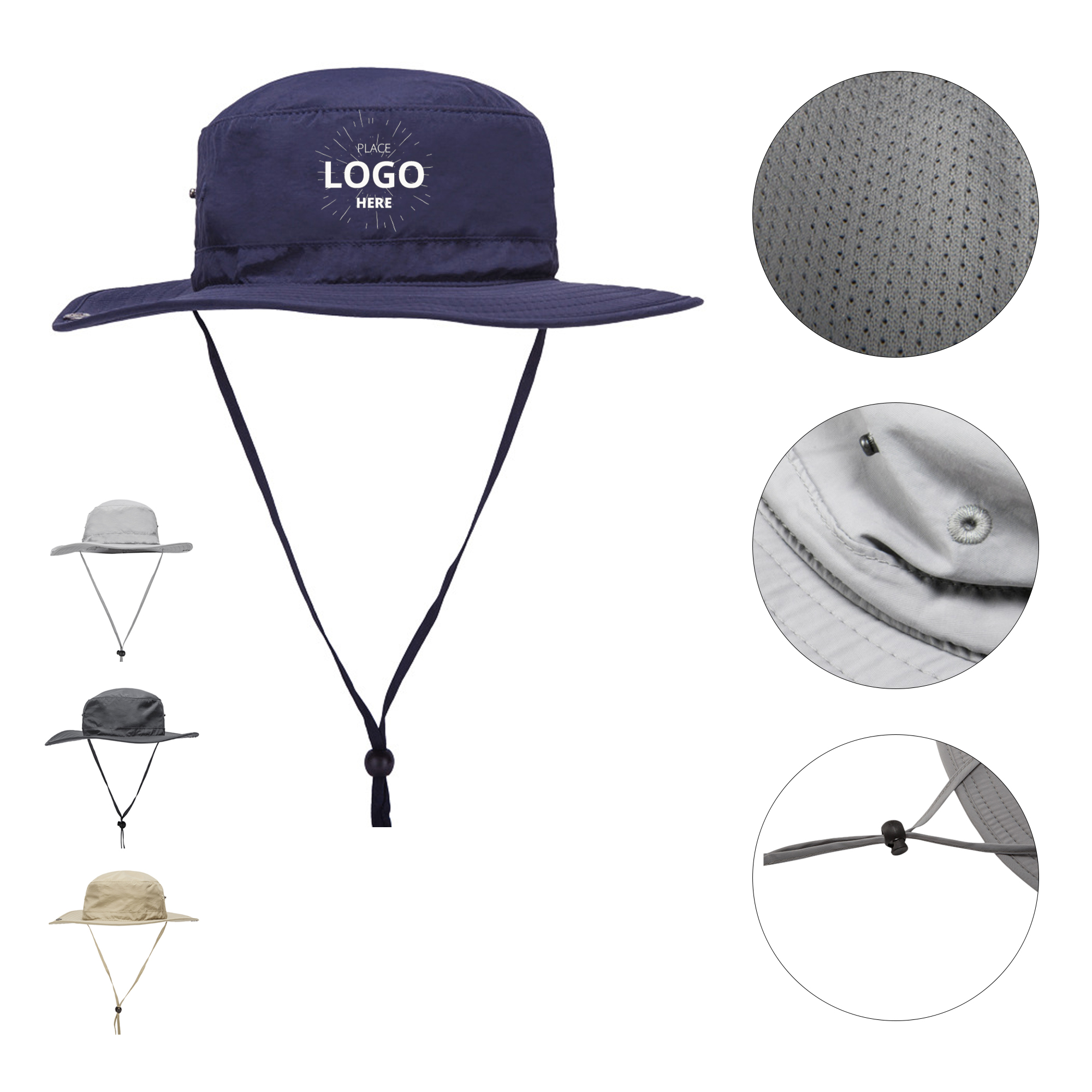 Foldable Waterproof Rain Sun Bucket Hat