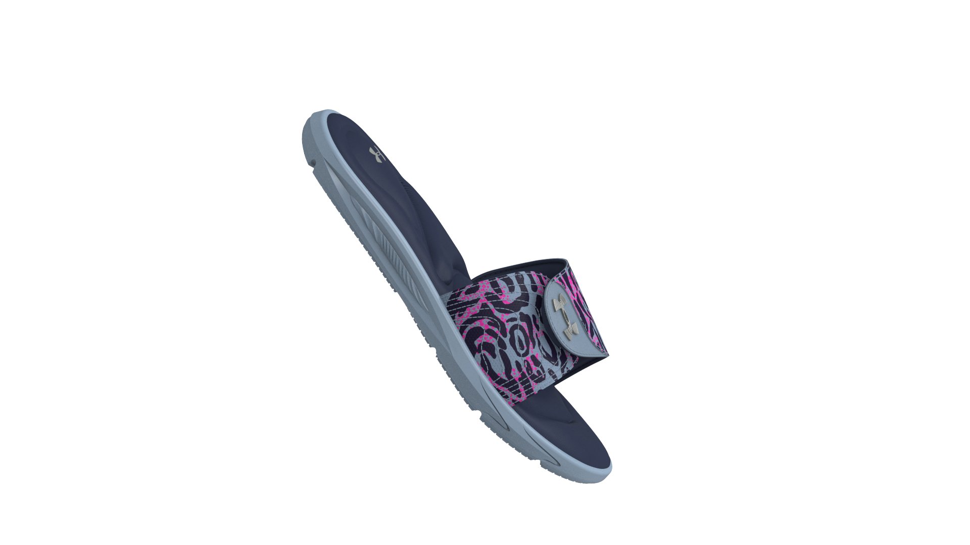 UA Ignite VI Graphic Strap Women's Slides 38