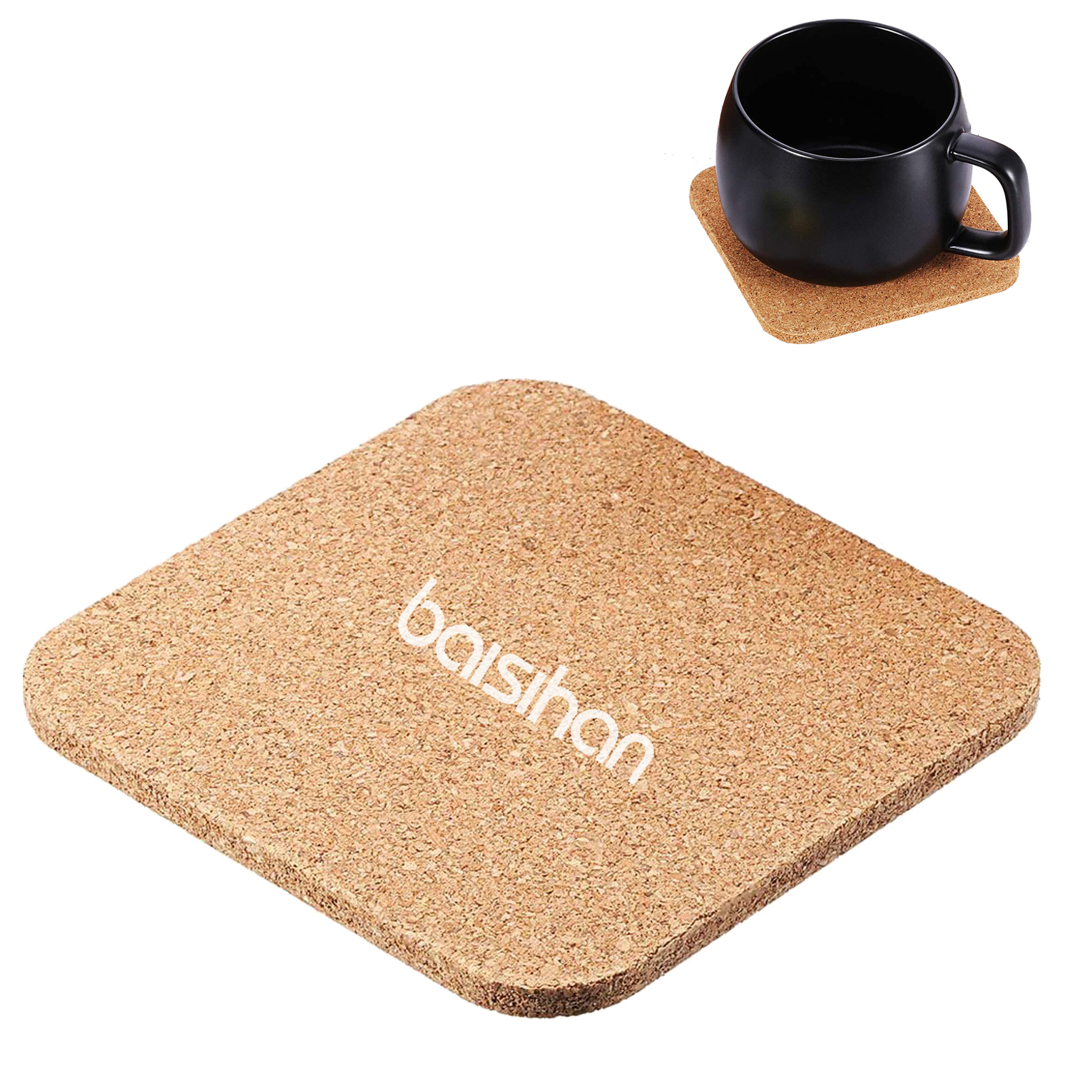 Square Cork Coaster