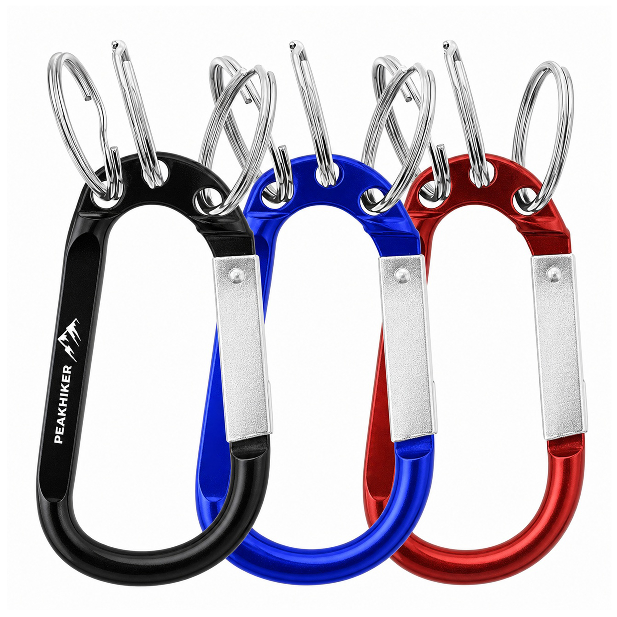Promotional Aluminum Carabiner Keychain
