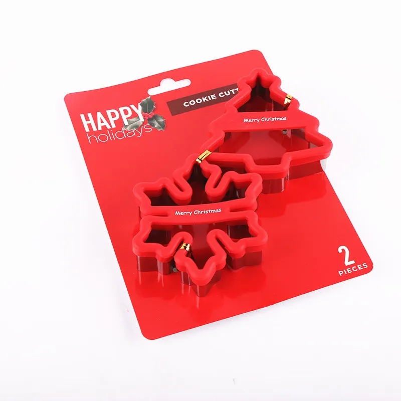 2PCS Chritsmas Cookie Cutters Set