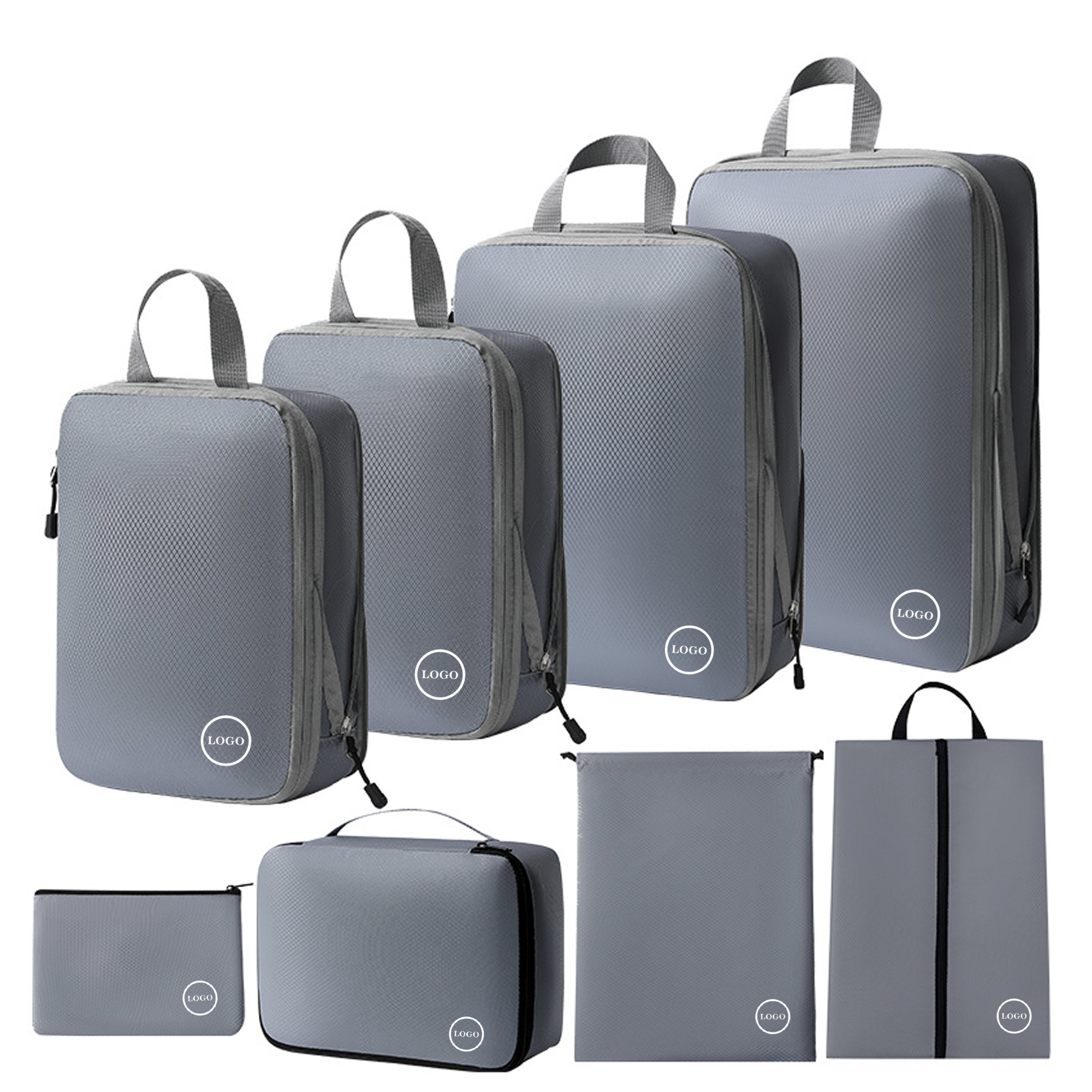 8 Set Compression Packing Cubes for Suitcases 3