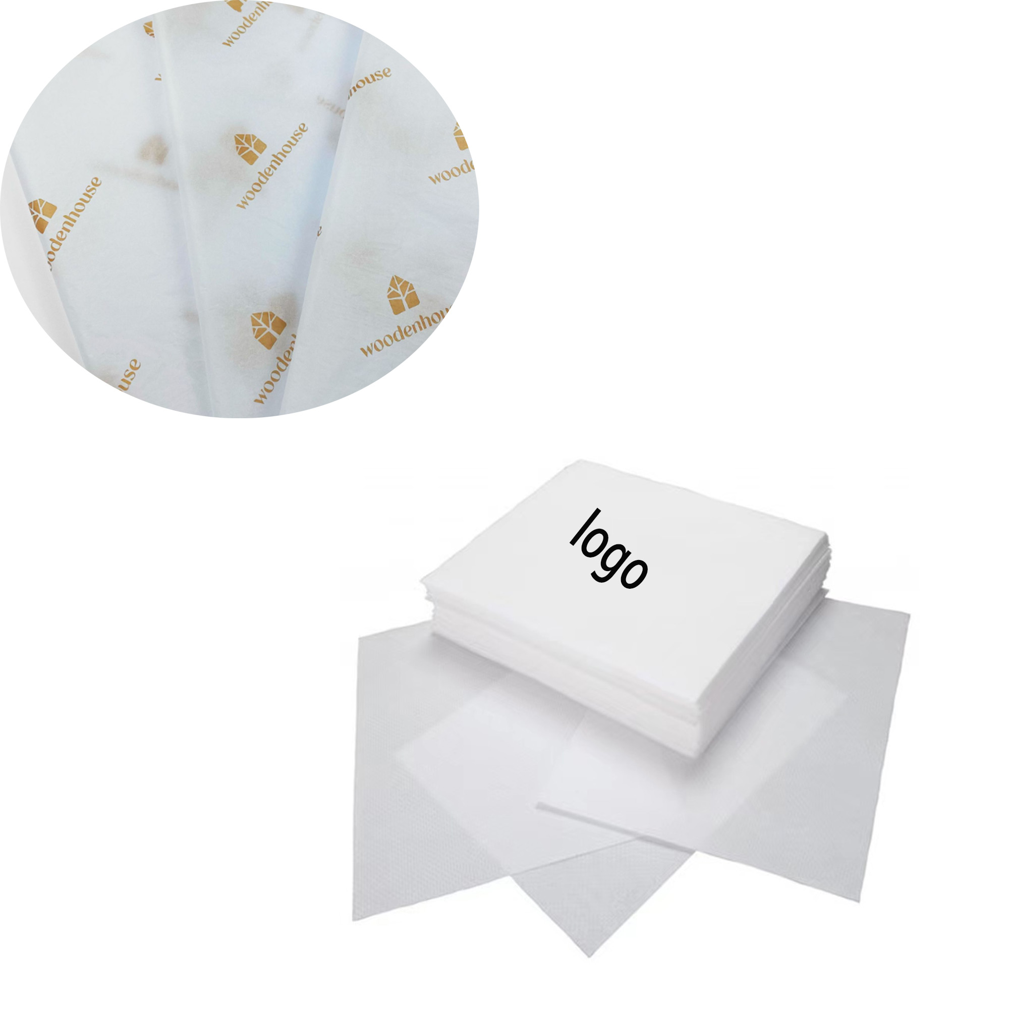 40gsm White Wrapping Paper