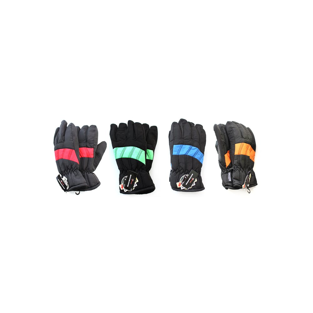 Mens' Ski Gloves Assorted 3